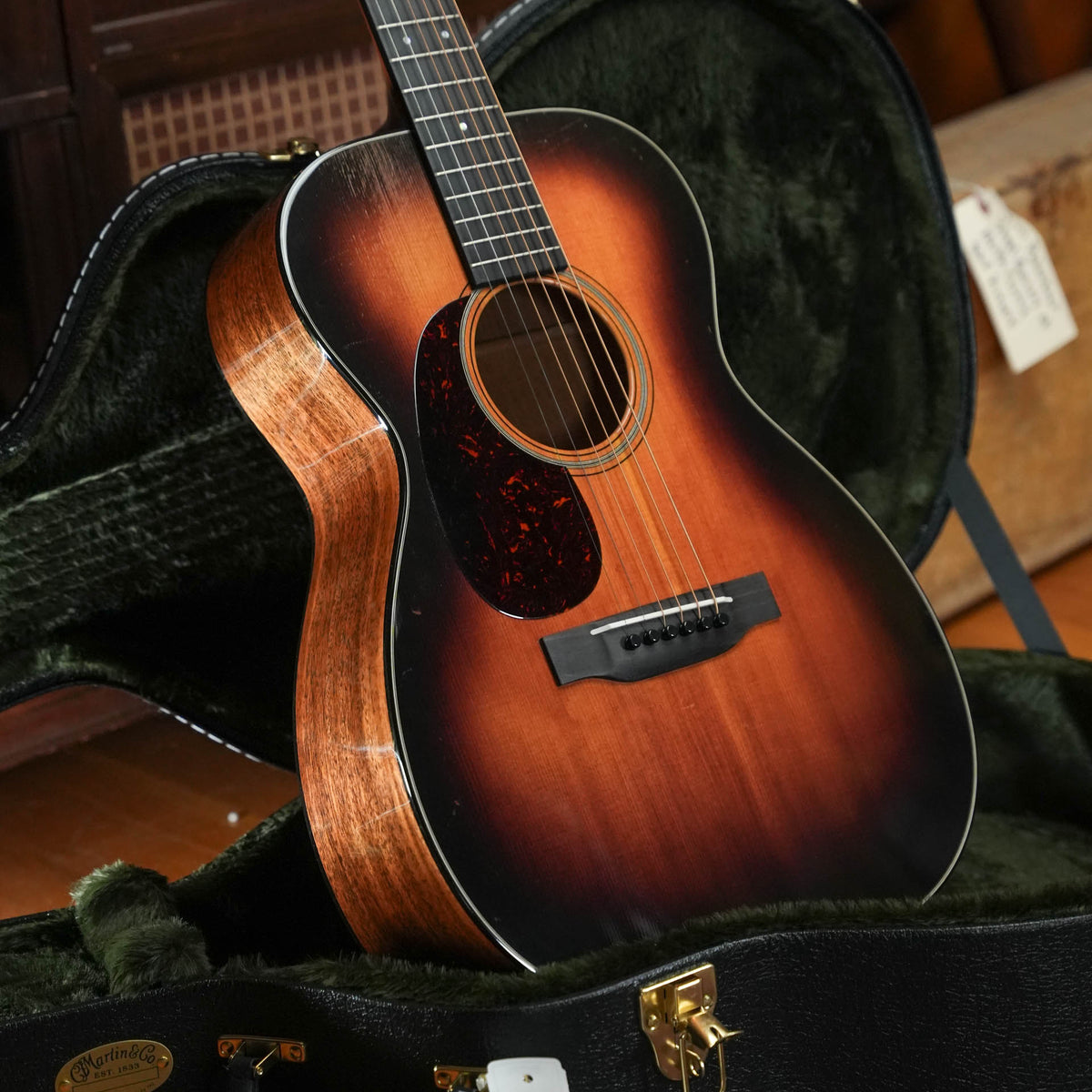Martin OO-18 Joe Bonamassa Grand Concert LH Sunburst Acoustic Guitar #3708