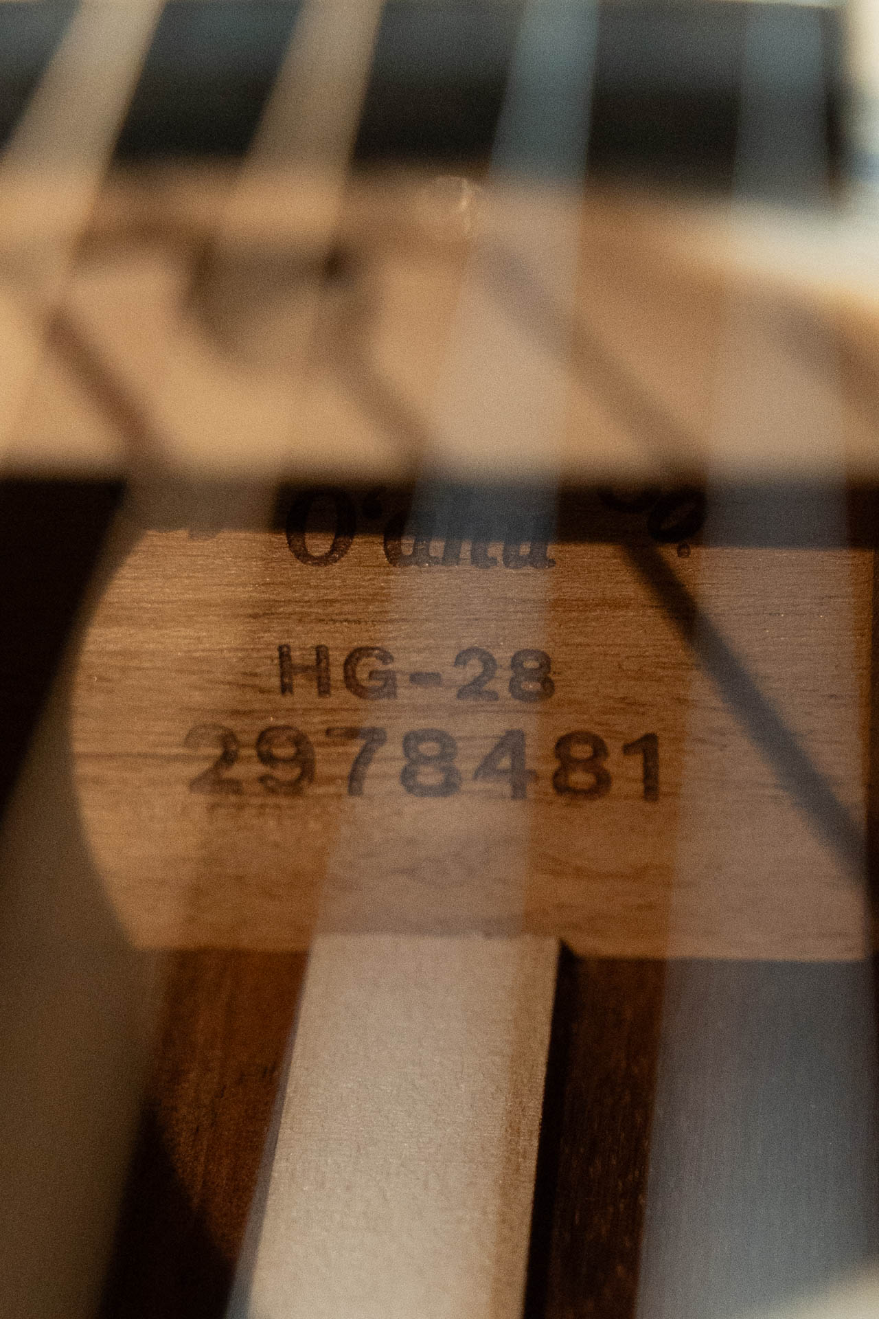 Martin O'ahu HG-28 Spruce/Koa Sloped Shoulder HG Acoustic Guitar #8481