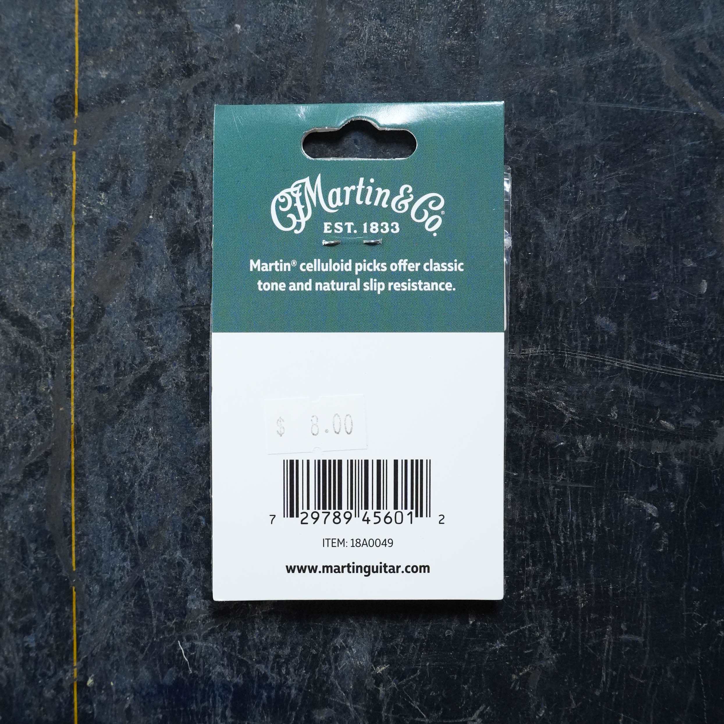 Martin #1 Light .46 Celluloid Guitar Pick Pack
