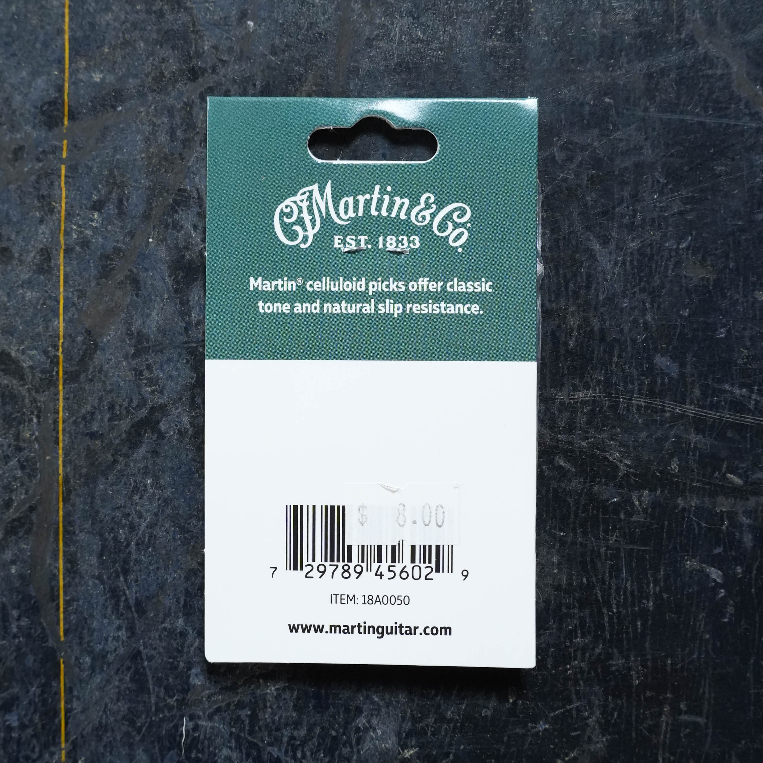 Martin #1 Medium .73mm Celluloid Guitar Pick Pack