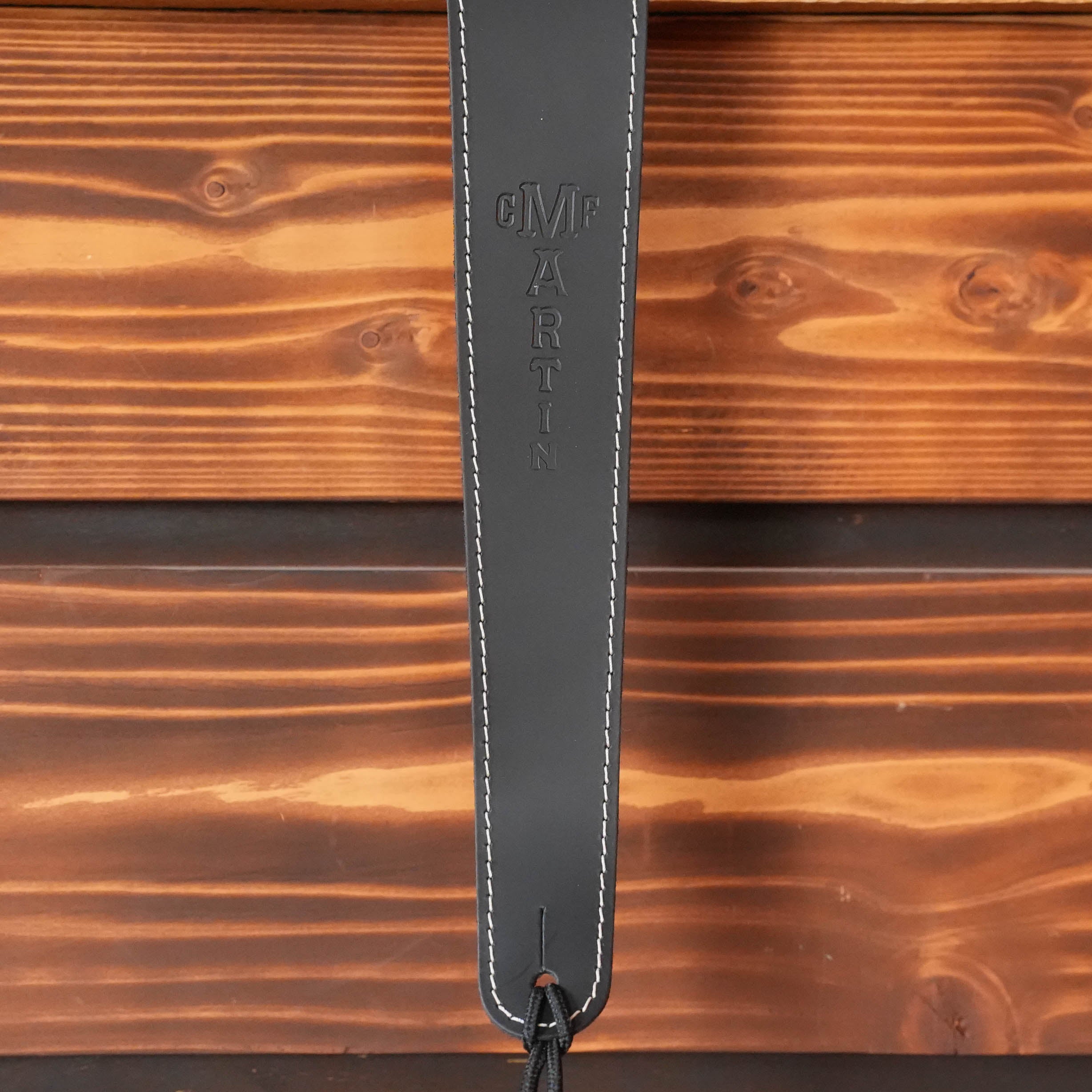Martin Slim Style Black Guitar Strap