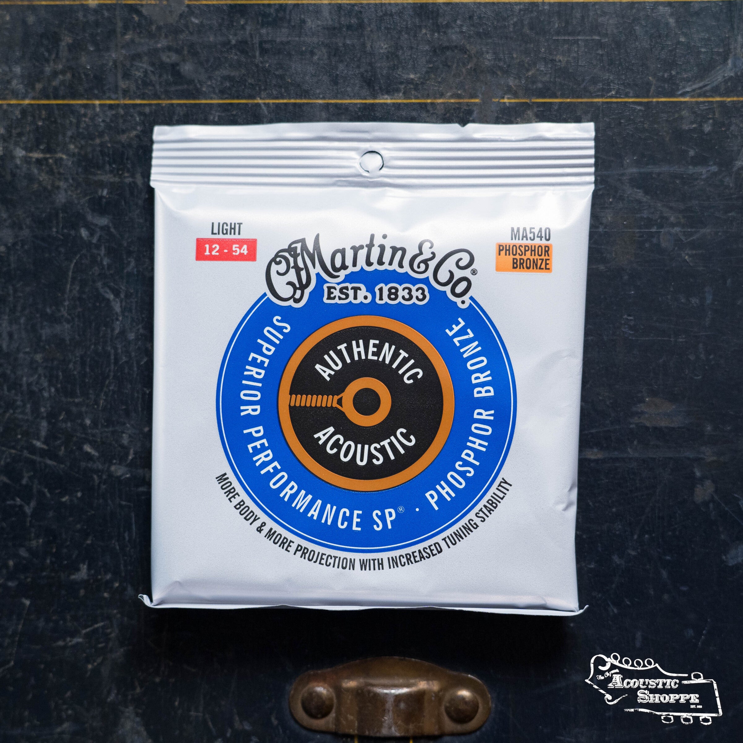 Martin Authentic Light Acoustic SP Guitar Strings - Silk & Steel 41Y18MA540