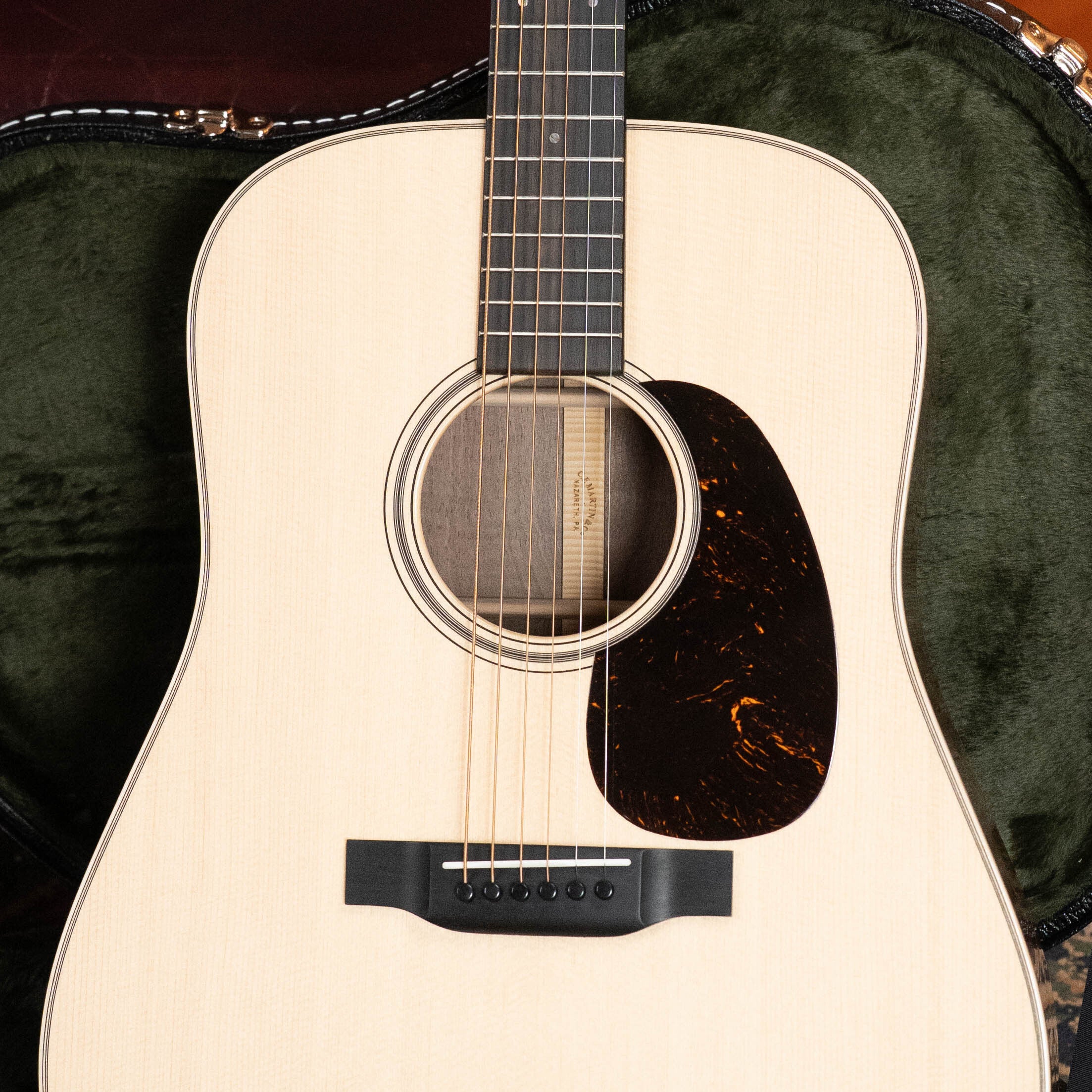 Martin Custom Shop D-28 Style Spruce/Black Walnut 14 Fret Dreadnought Acoustic Guitar #1236