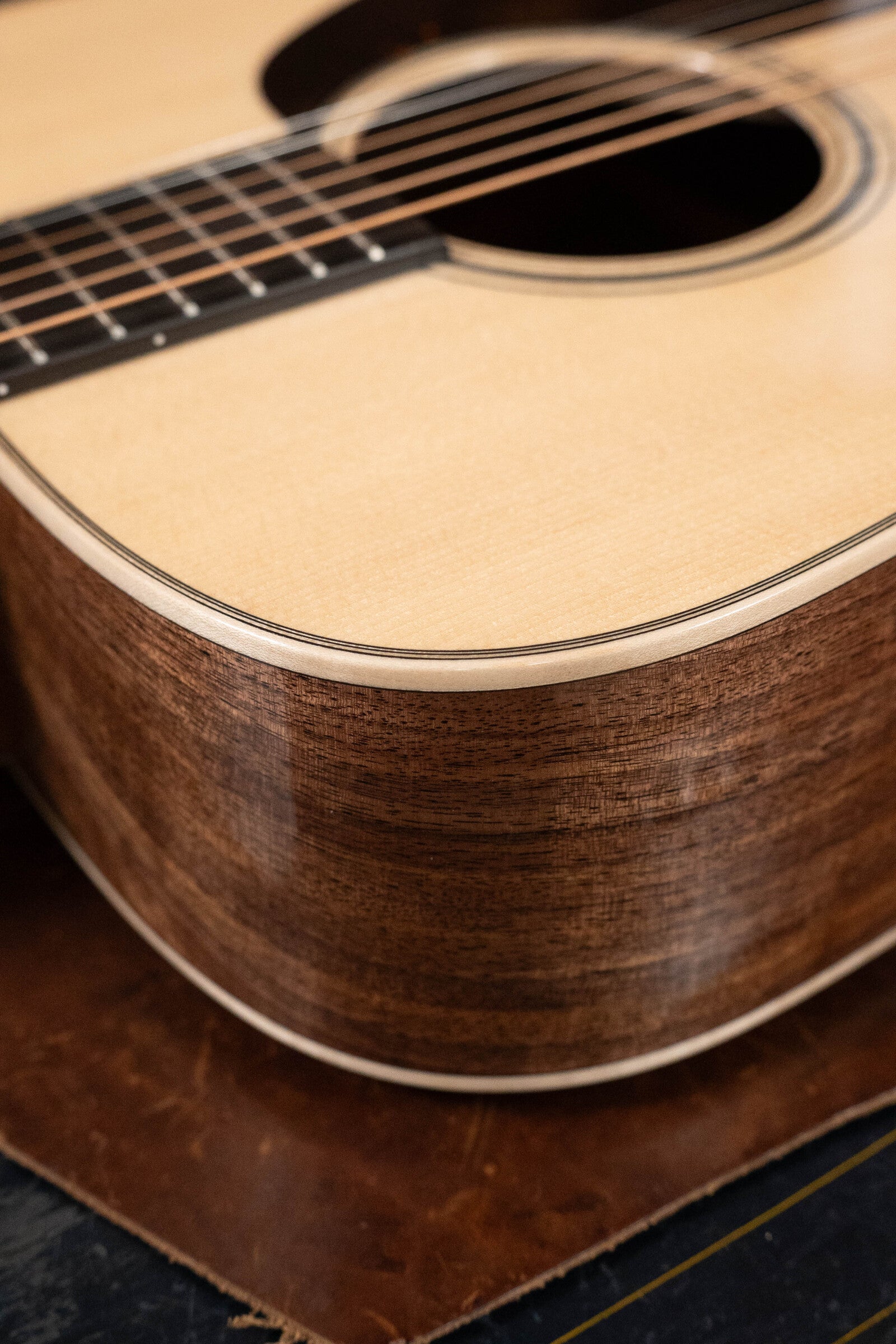 Martin Custom Shop D-28 Style Spruce/Black Walnut 14 Fret Dreadnought Acoustic Guitar #1236