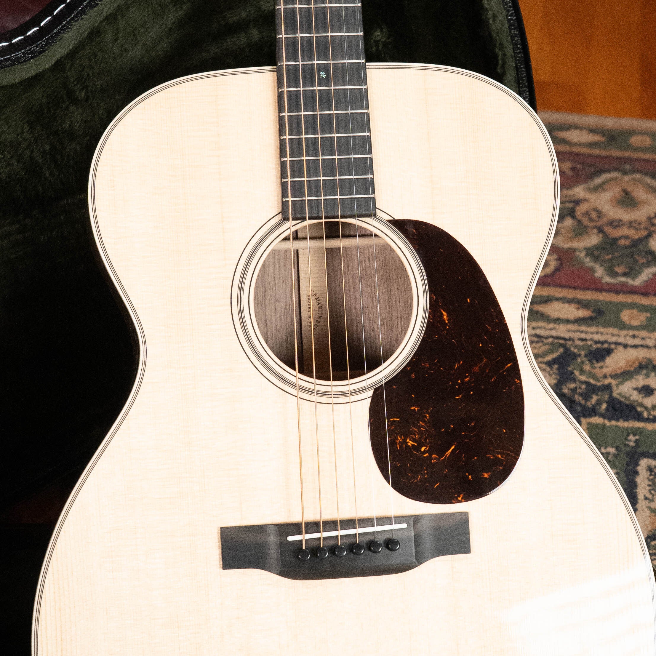 Martin Custom Shop OOO-28 Style Spruce/Black Walnut 14 Fret Acoustic Guitar #2674