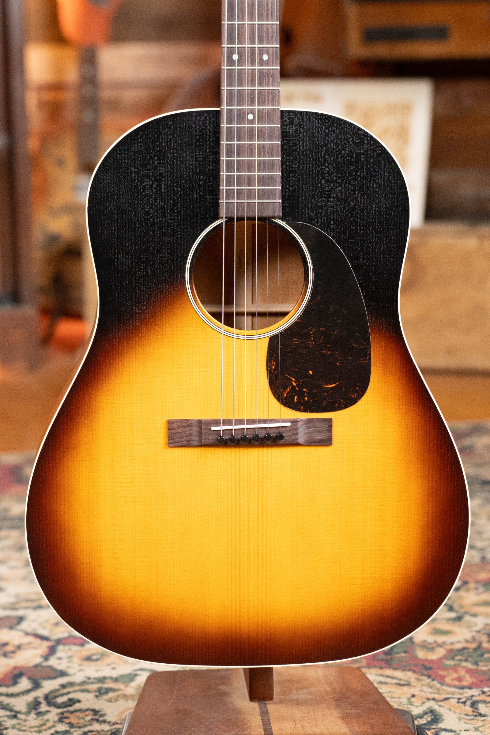 Martin DSS-17 Spruce/Mahogany Whiskey Sunset Slope Shoulder Dreadnought Acoustic Guitar #5858