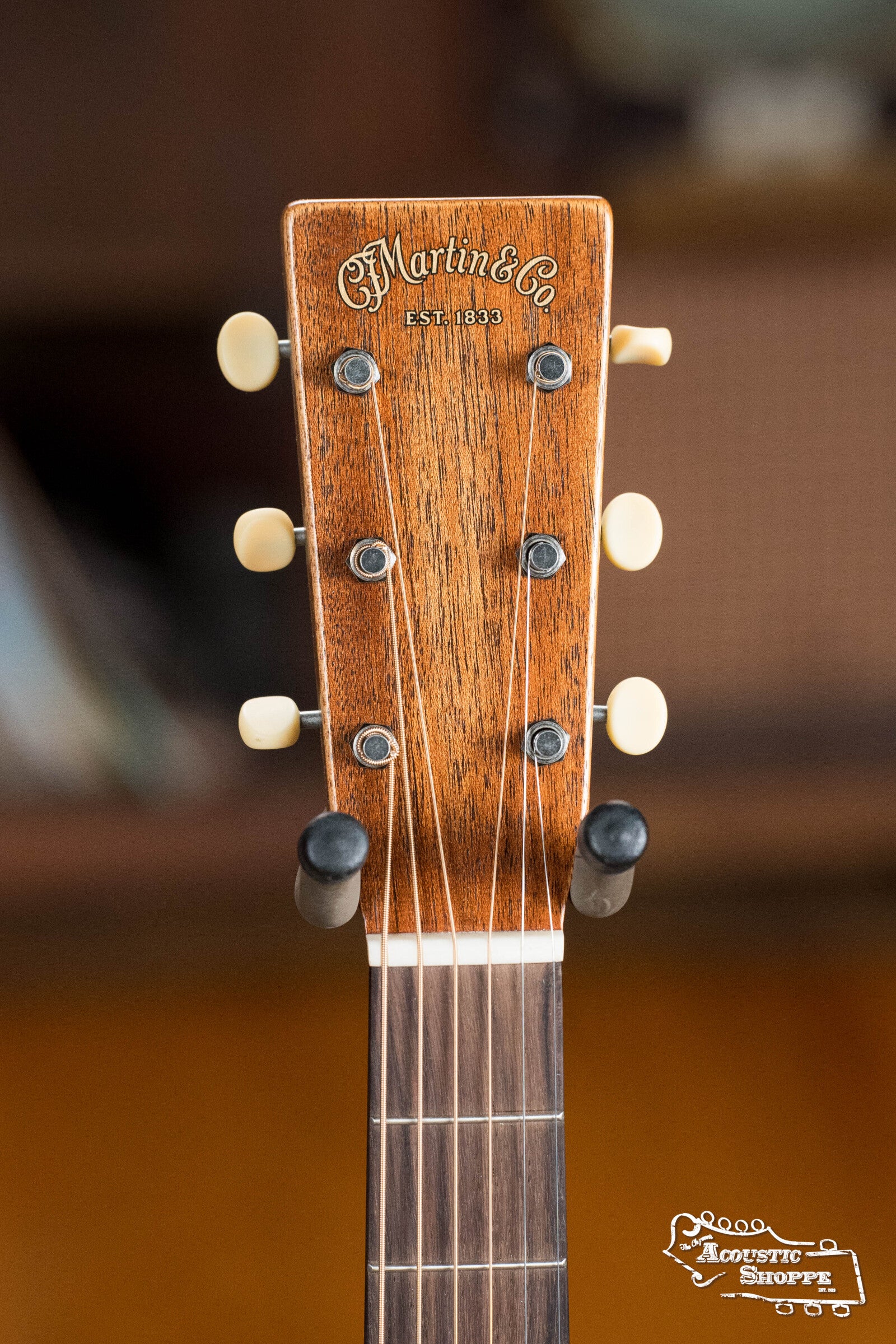 Martin D-15M StreetMaster® All Mahogany Satin Slope Shoulder Dreadnought Guitar w/Mahogany Burst Top Color #0046
