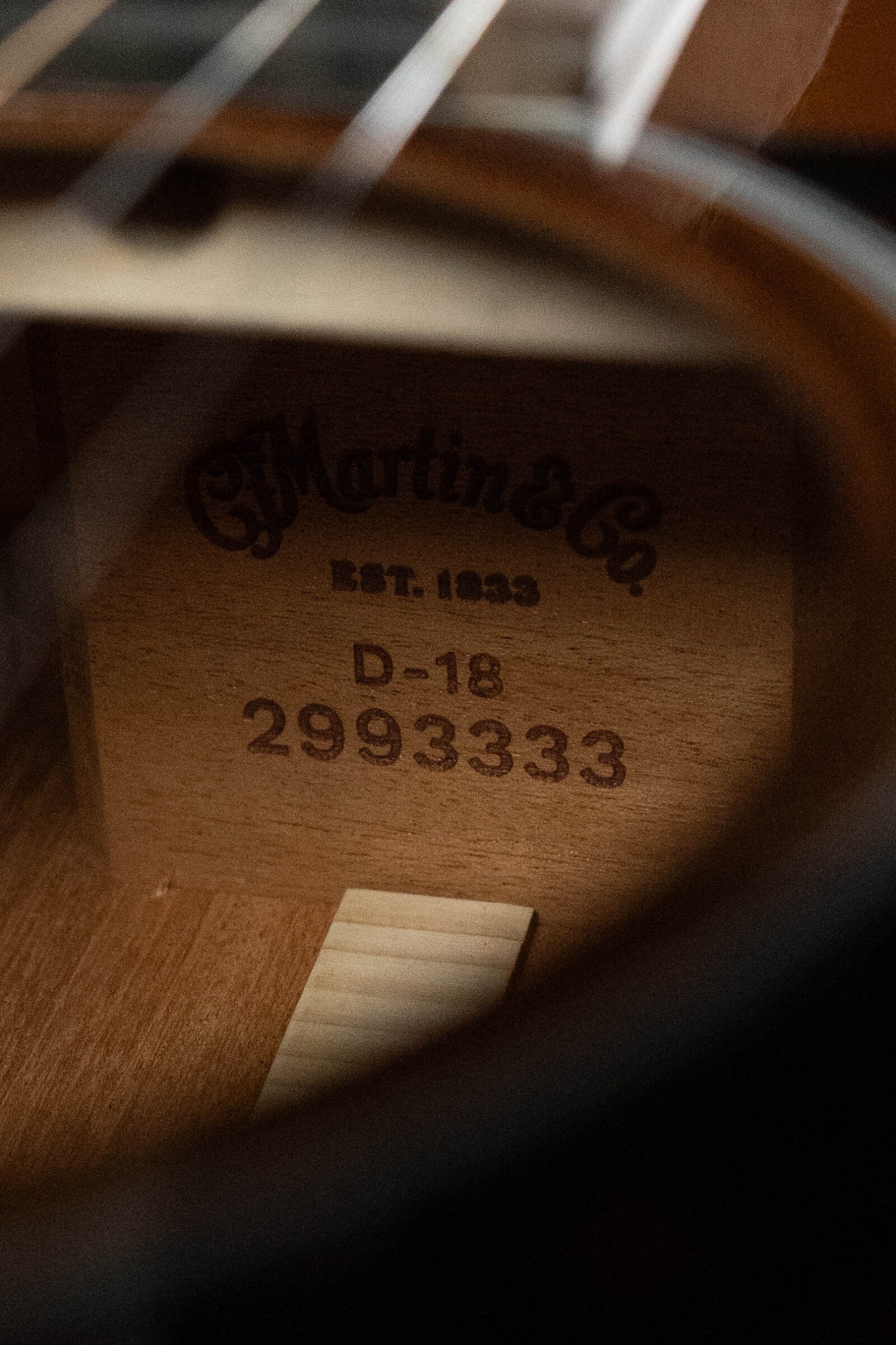 Martin D-18 1933 Gloss Ambertone Spruce/Mahogany Dreadnought Acoustic Guitar #3333