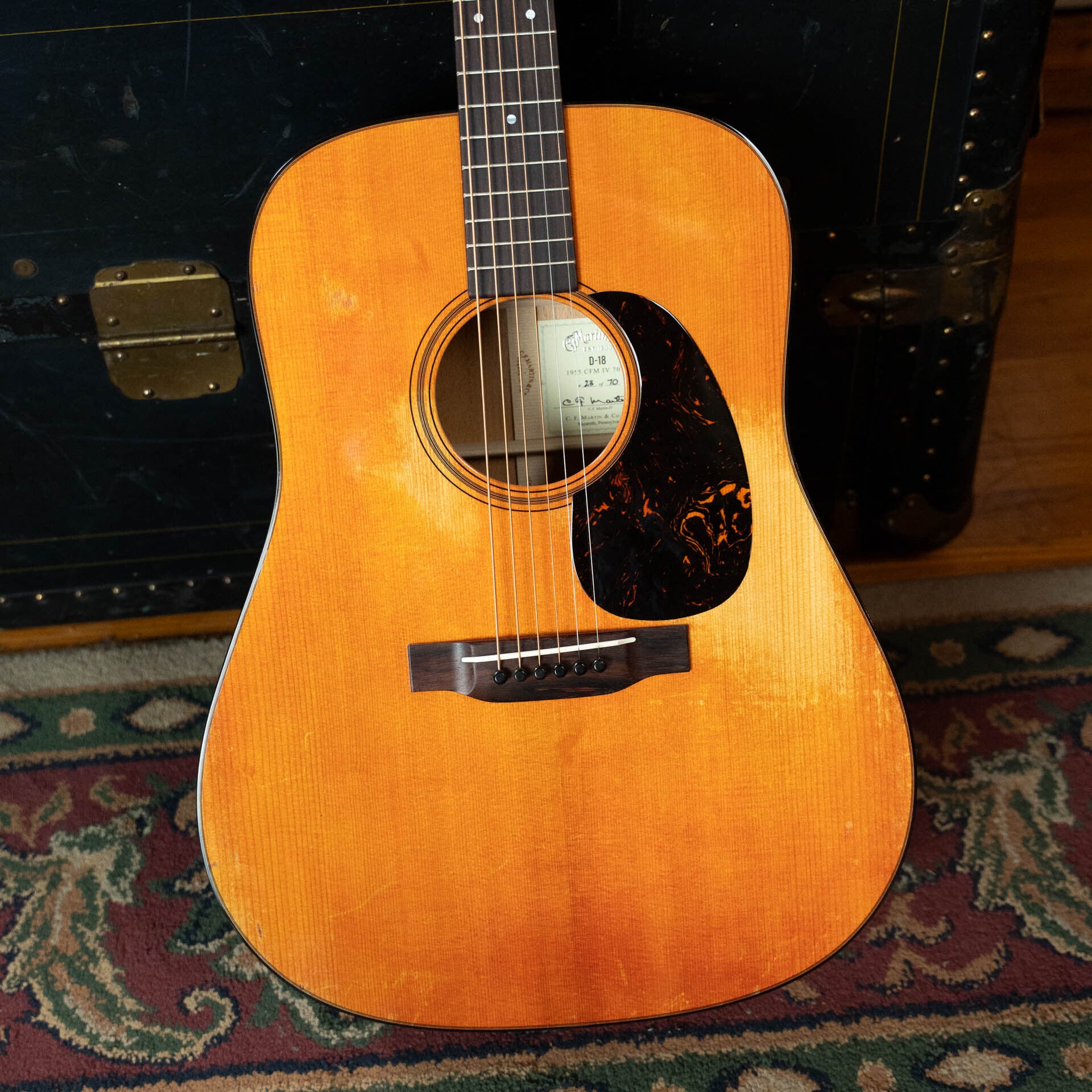 Martin D-18 1955 CFM IV 70th Birthday Spruce/Mahogany Dreadnought Acoustic Guitar #1852