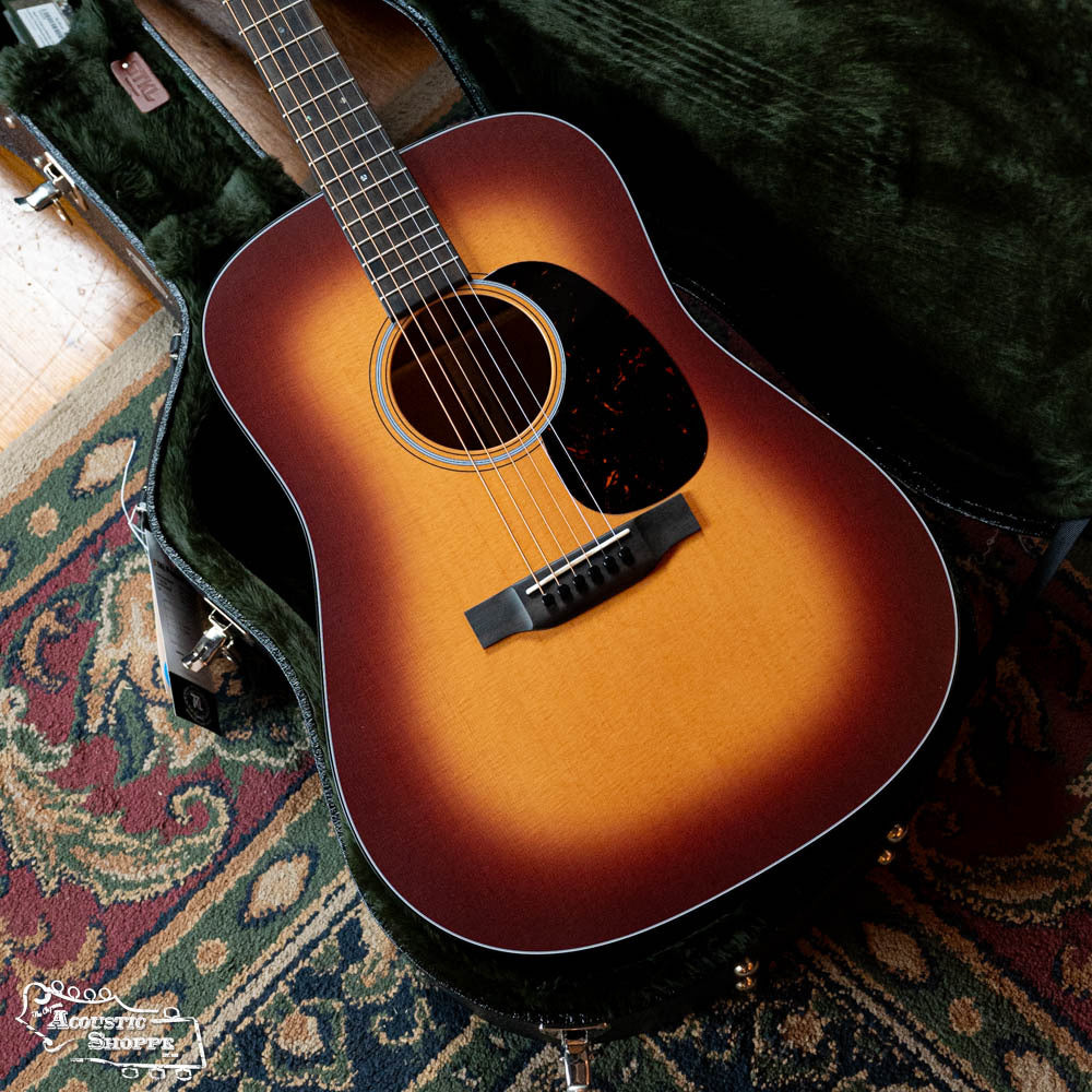 *Dread-Not Certified Used* Martin D-18 Spruce/Mahogany Satin Amberburst Finished Dreadnought Acoustic Guitar #4009