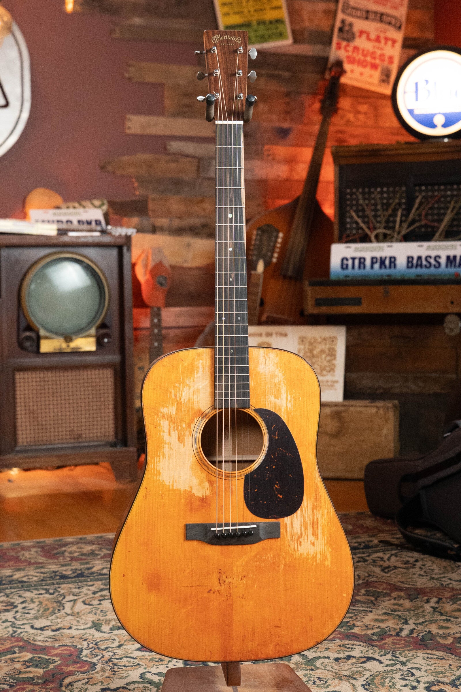 Martin D-18 StreetLegend Spruce/Mahogany "Aged" Satin Dreadnought Acoustic Guitar #1054