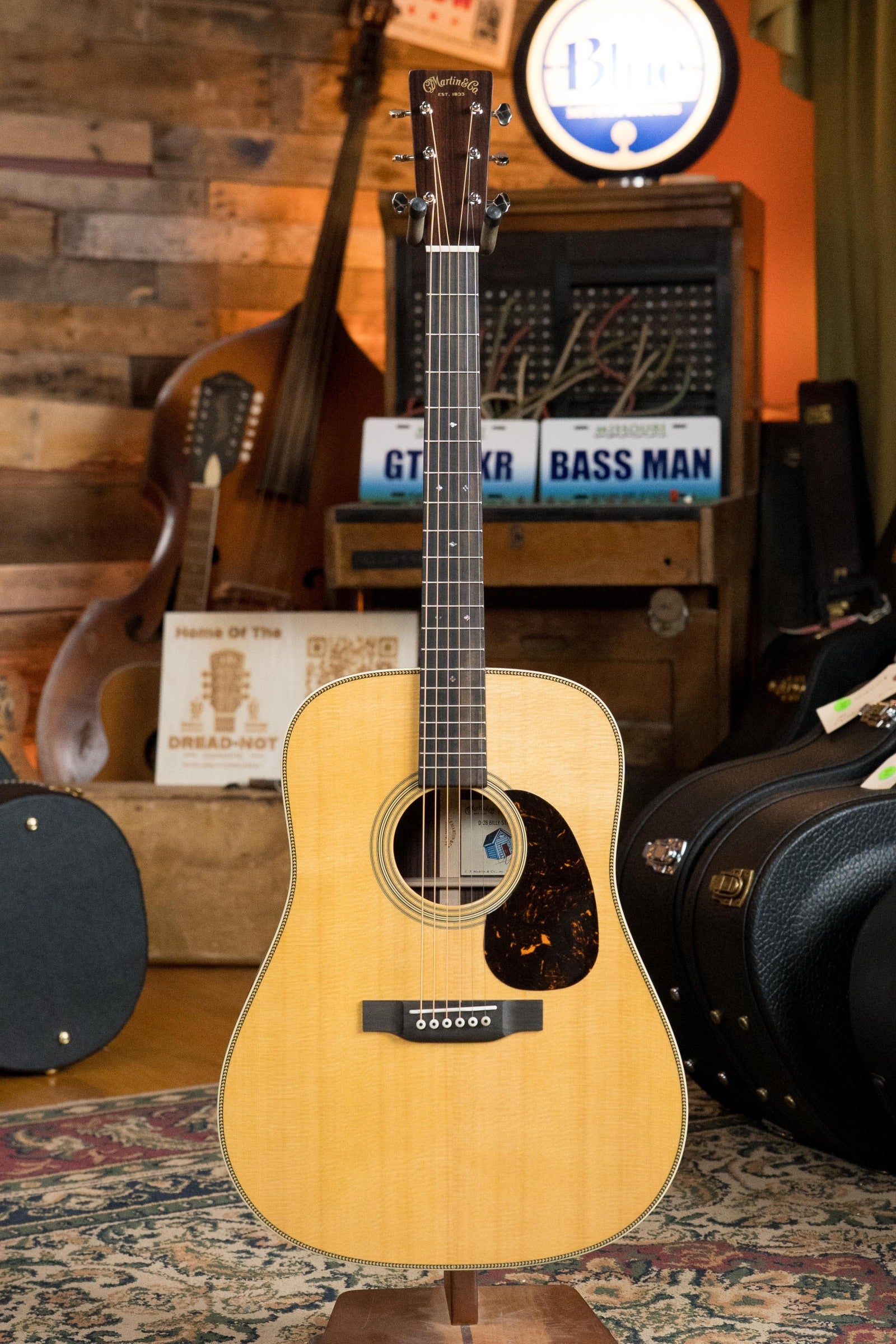 Martin D-28 Billy Strings Model Spruce/Rosewood Dreadnought Acoustic Guitar #1419