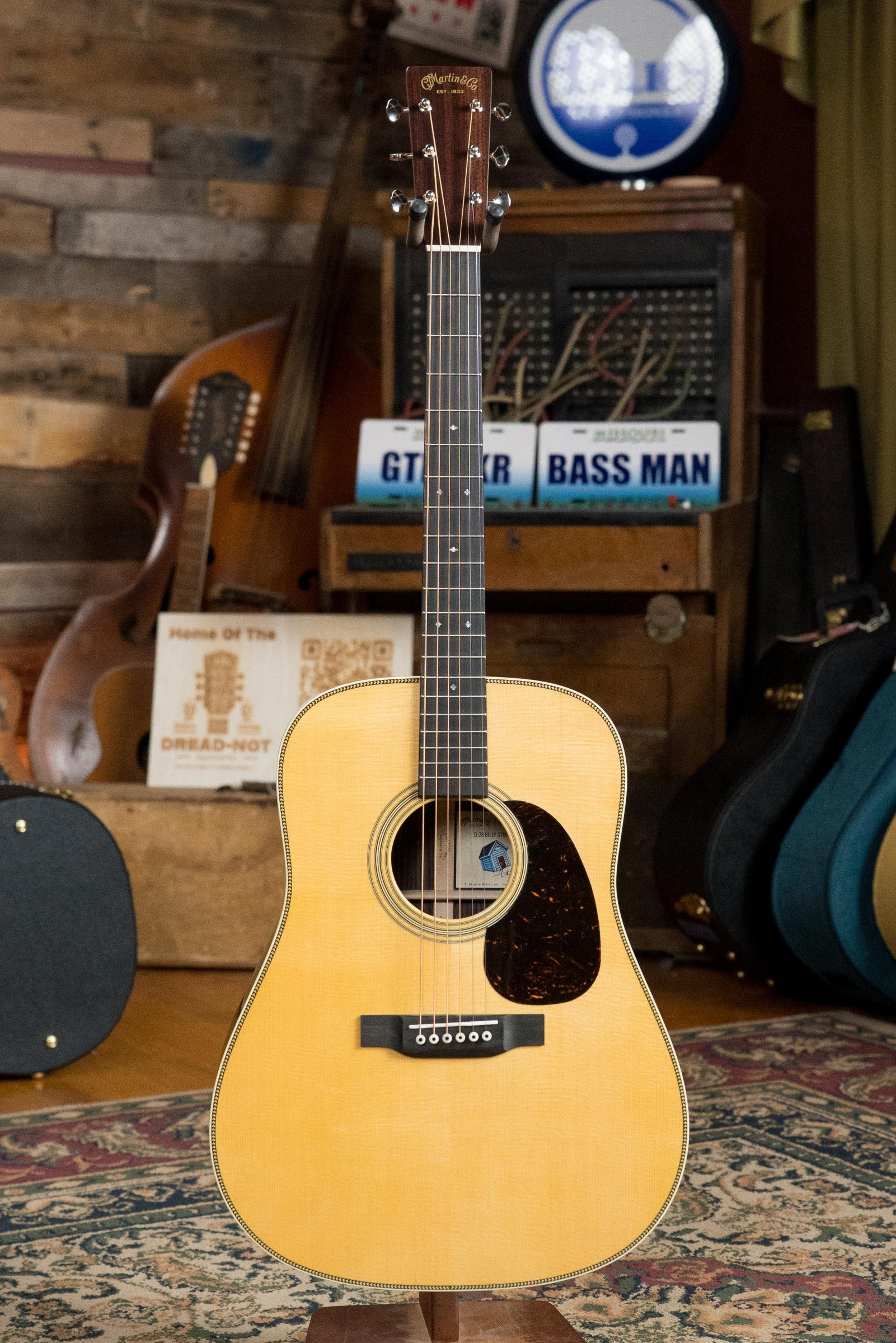 Martin D-28 Billy Strings Model Spruce/Rosewood Dreadnought Acoustic Guitar #1509
