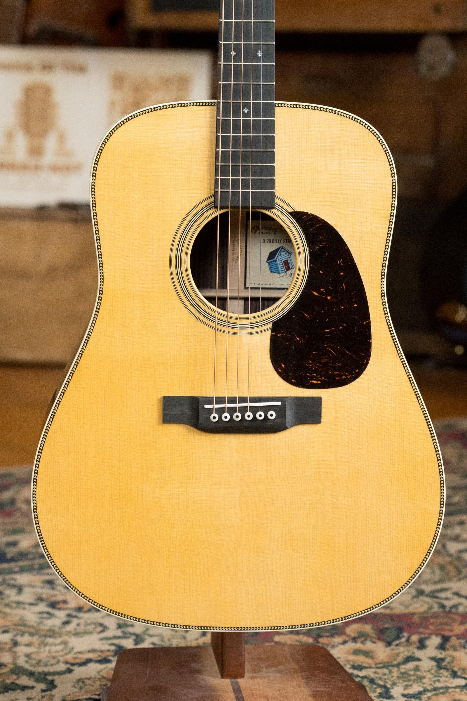 Martin D-28 Billy Strings Model Spruce/Rosewood Dreadnought Acoustic Guitar #1509