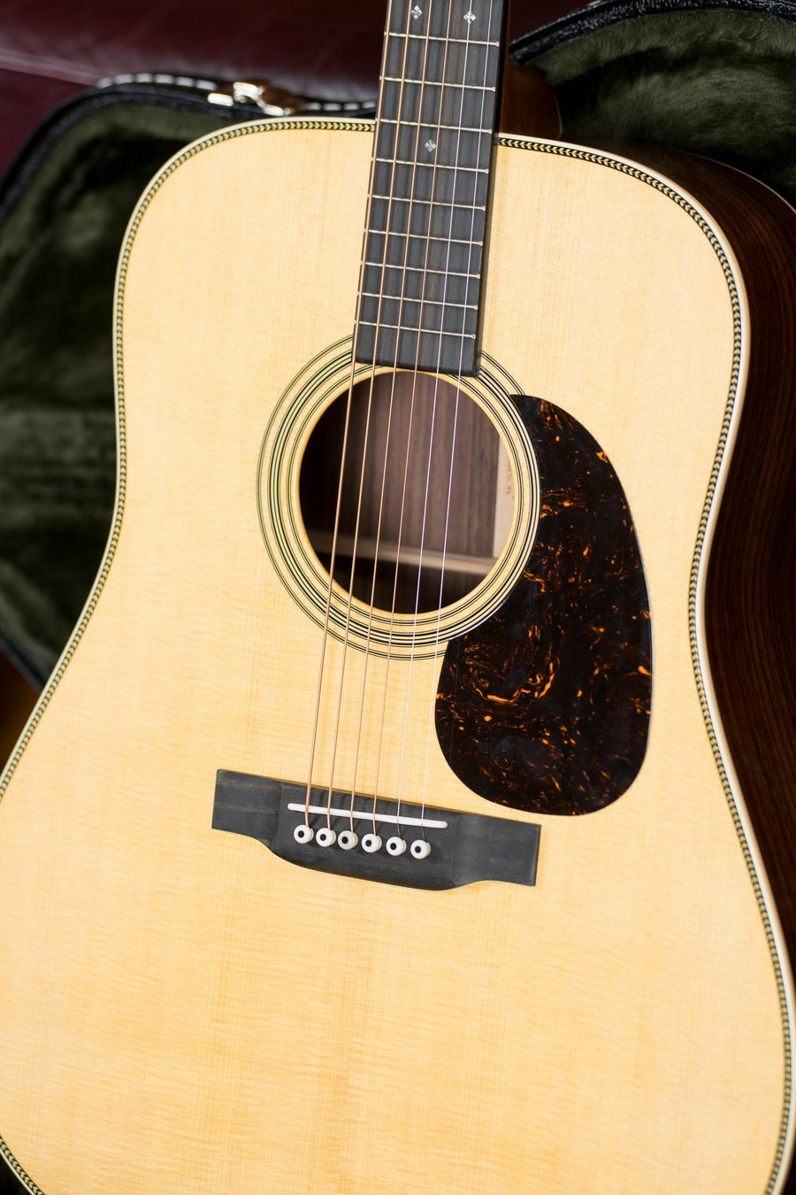 Martin D-28 Billy Strings model dreadnought guitar with spruce top, rosewood sides, and tortoiseshell pickguard. - Martin D-28 Billy Strings Model Spruce/Rosewood Dreadnought Acoustic Guitar #6669 - Default Title