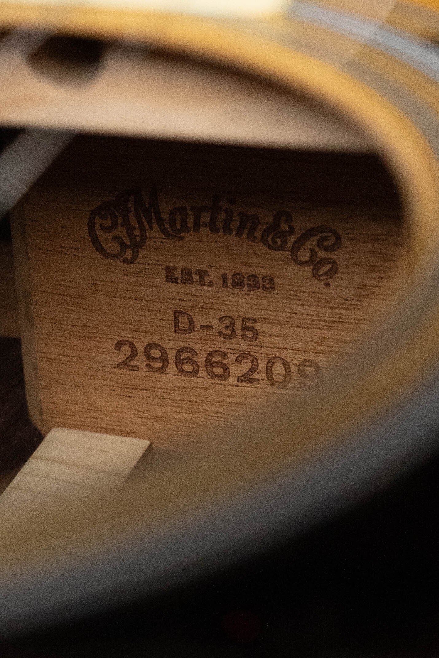 Martin D-35 Spruce/East Indian Rosewood Dreadnought Acoustic Guitar #6209