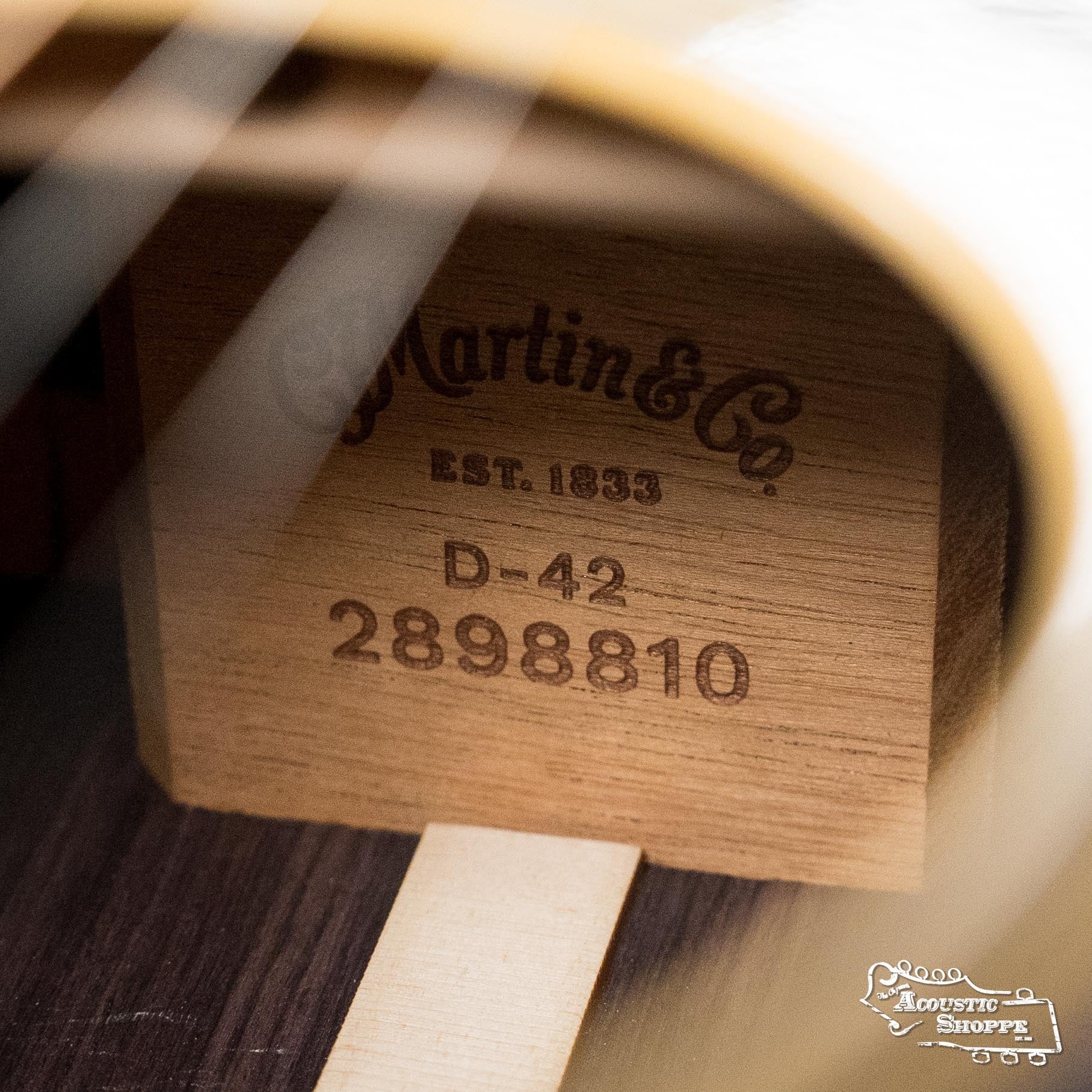 Martin D-42 Spruce/East Indian Rosewood Dreadnought Acoustic Guitar #8810