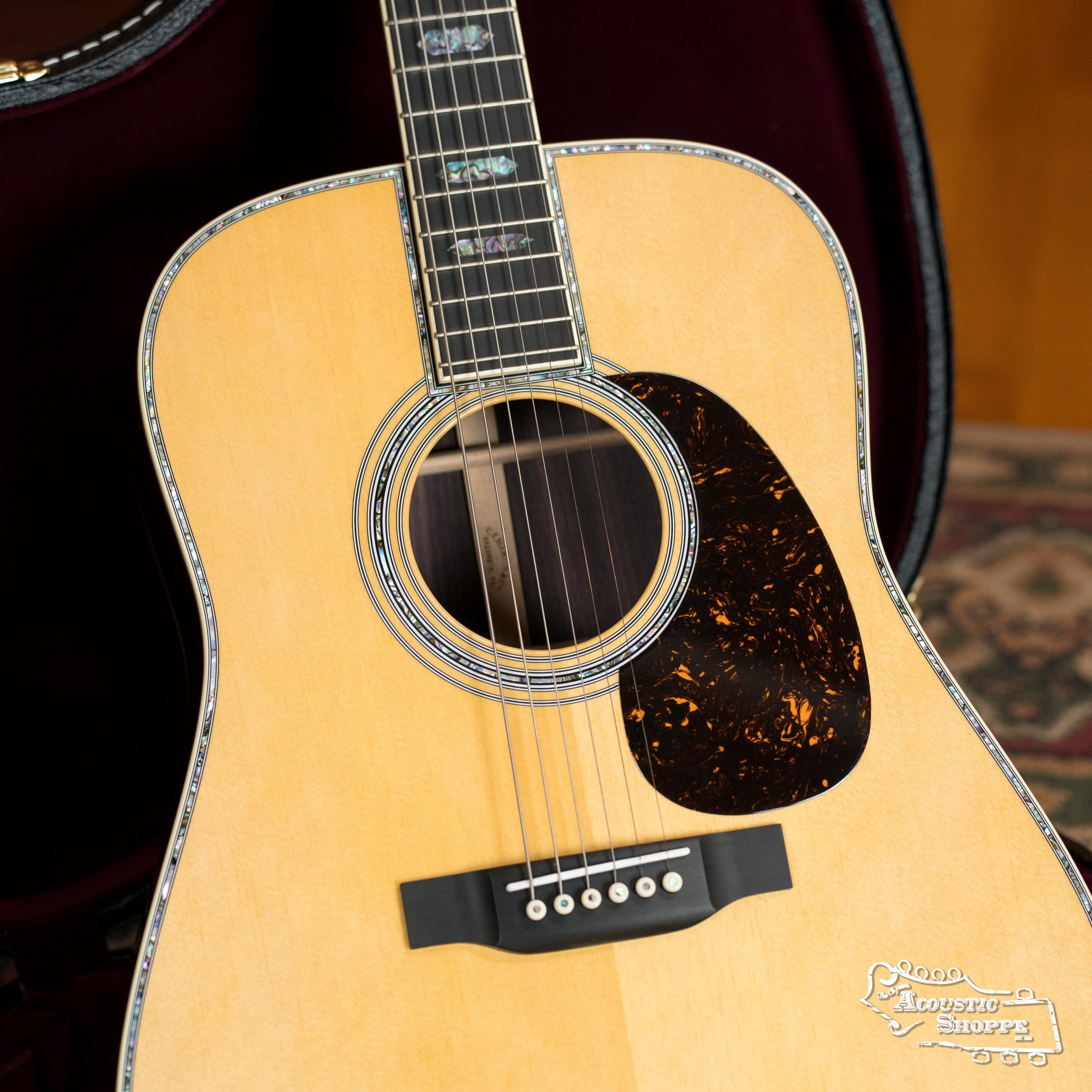 Martin D-45 Spruce/East Indian Rosewood Dreadnought Acoustic Guitar #9625