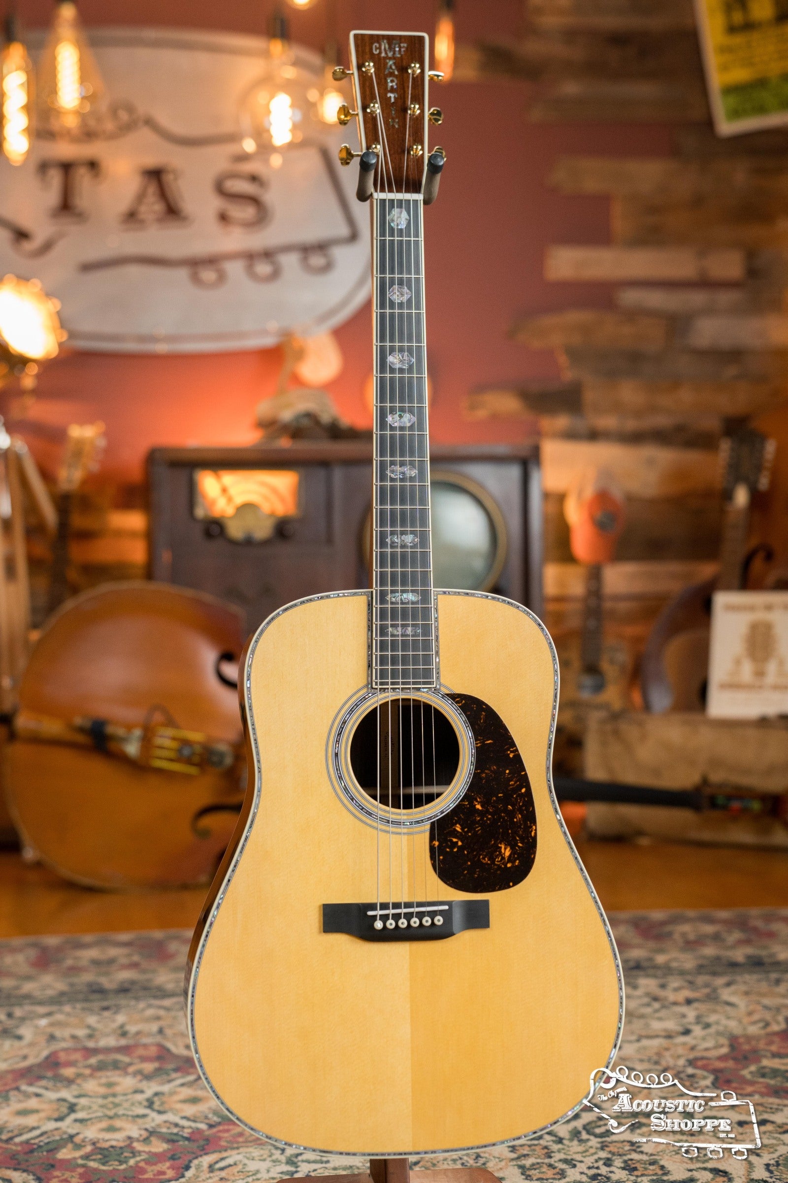 Martin D-45 Spruce/East Indian Rosewood Dreadnought Acoustic Guitar #9625