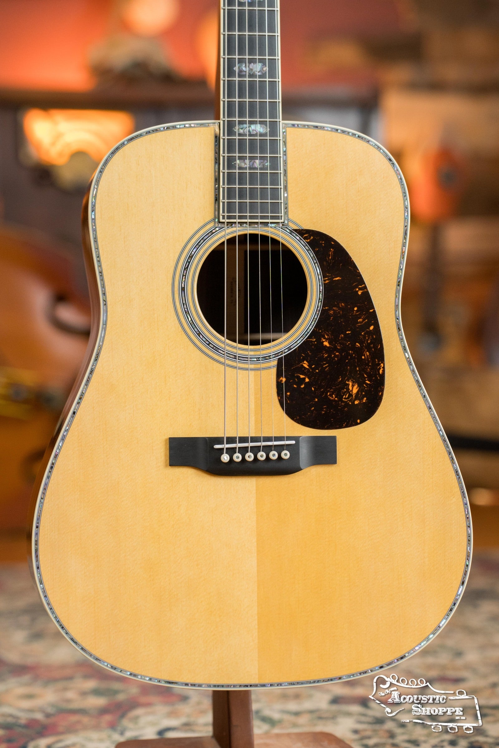 Martin D-45 Spruce/East Indian Rosewood Dreadnought Acoustic Guitar #9625