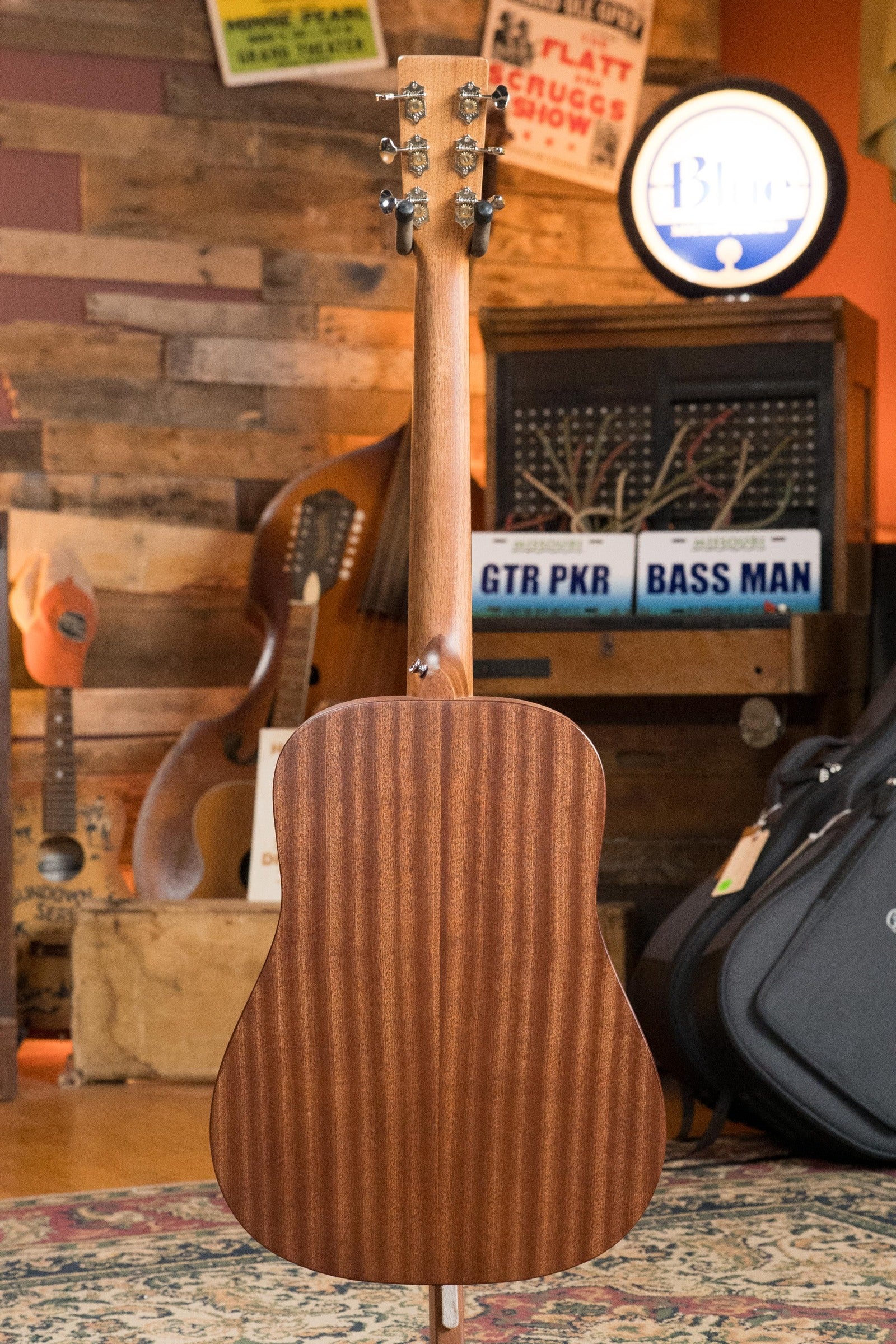 *New 2025 Model* Martin D Jr E Streetlegend Burst Spruce/Sapele Aged-Look Dreadnought Guitar w/Martin Electronics #3865