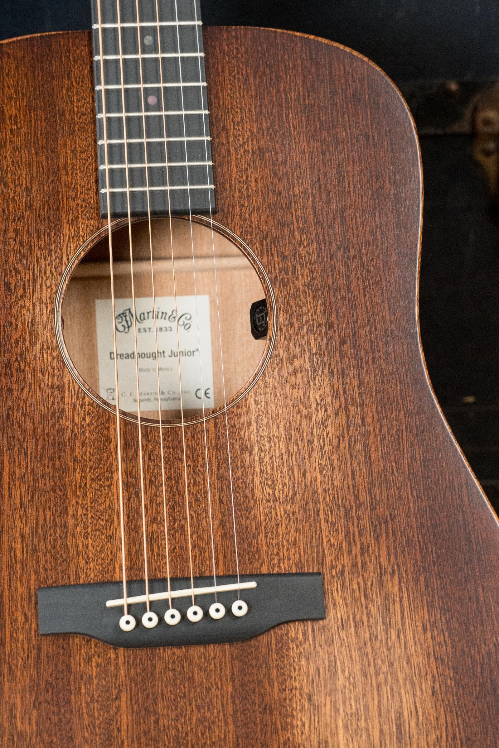 *New 2025 Model* Martin D Jr-E Streetmaster Spruce/Sapele Dreadnought Guitar w/Martin Electronics #1591