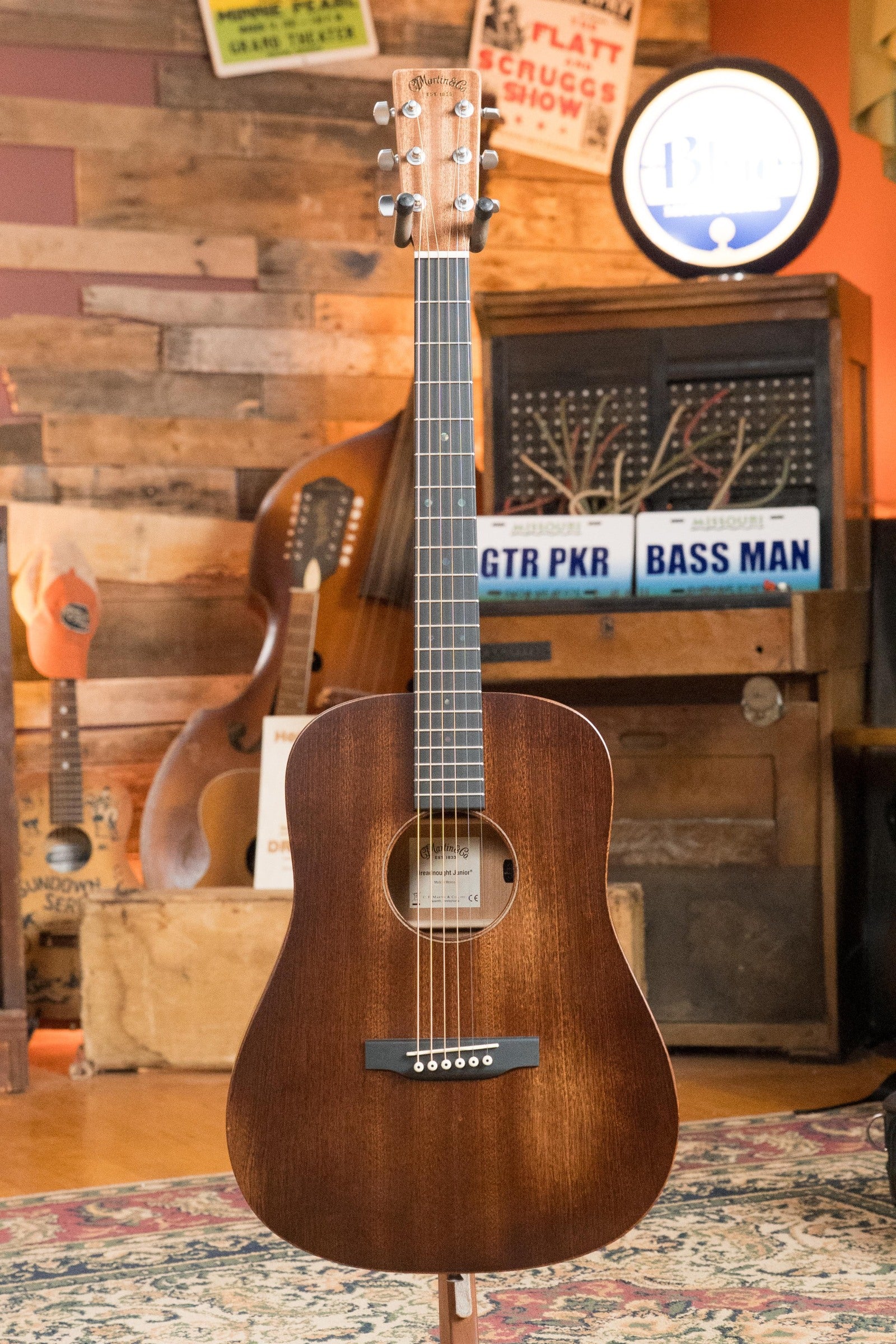 *New 2025 Model* Martin D Jr-E Streetmaster Spruce/Sapele Dreadnought Guitar w/Martin Electronics #1591