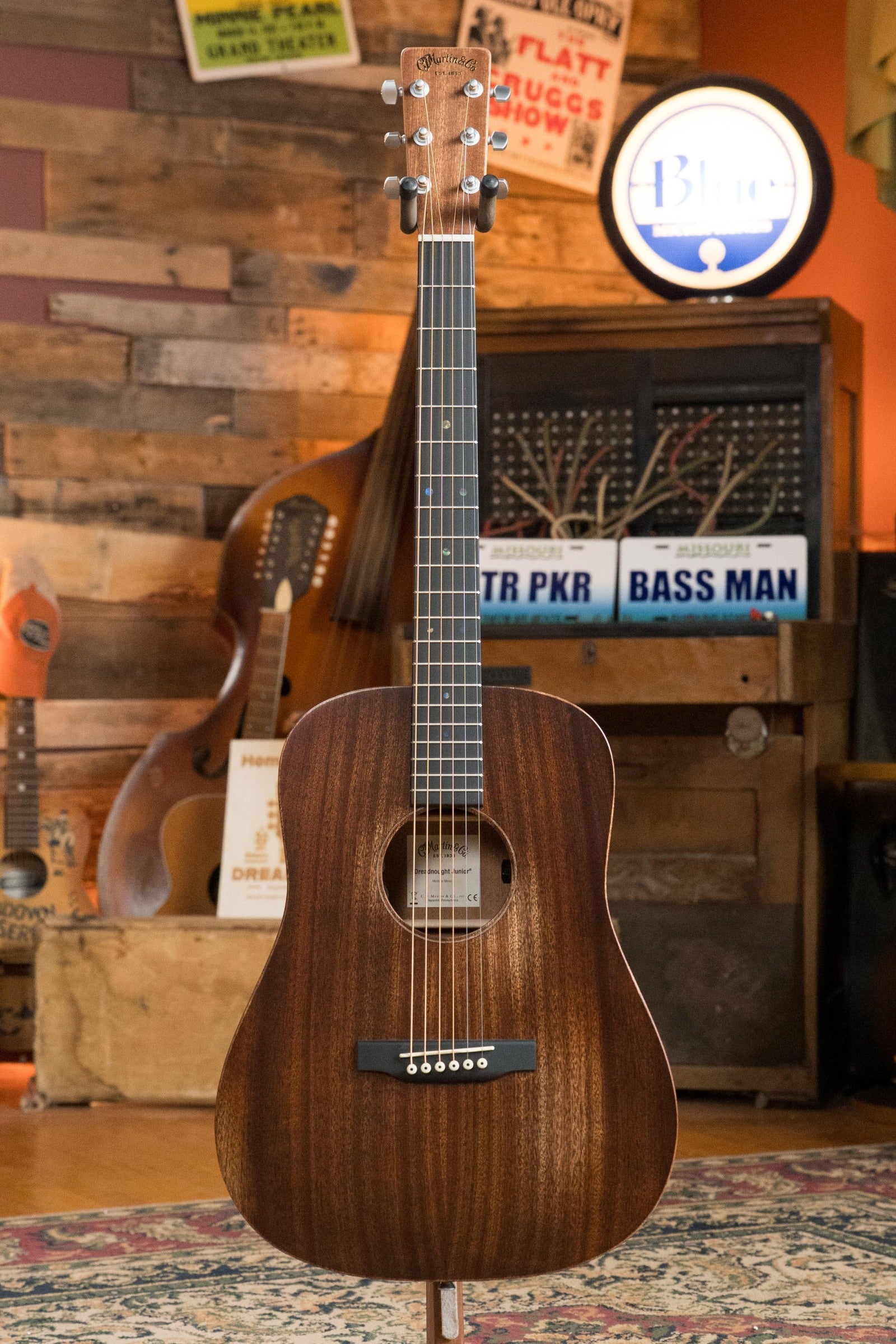 *New 2025 Model* Martin D Jr-E Streetmaster Spruce/Sapele Dreadnought Guitar w/Martin Electronics #1592