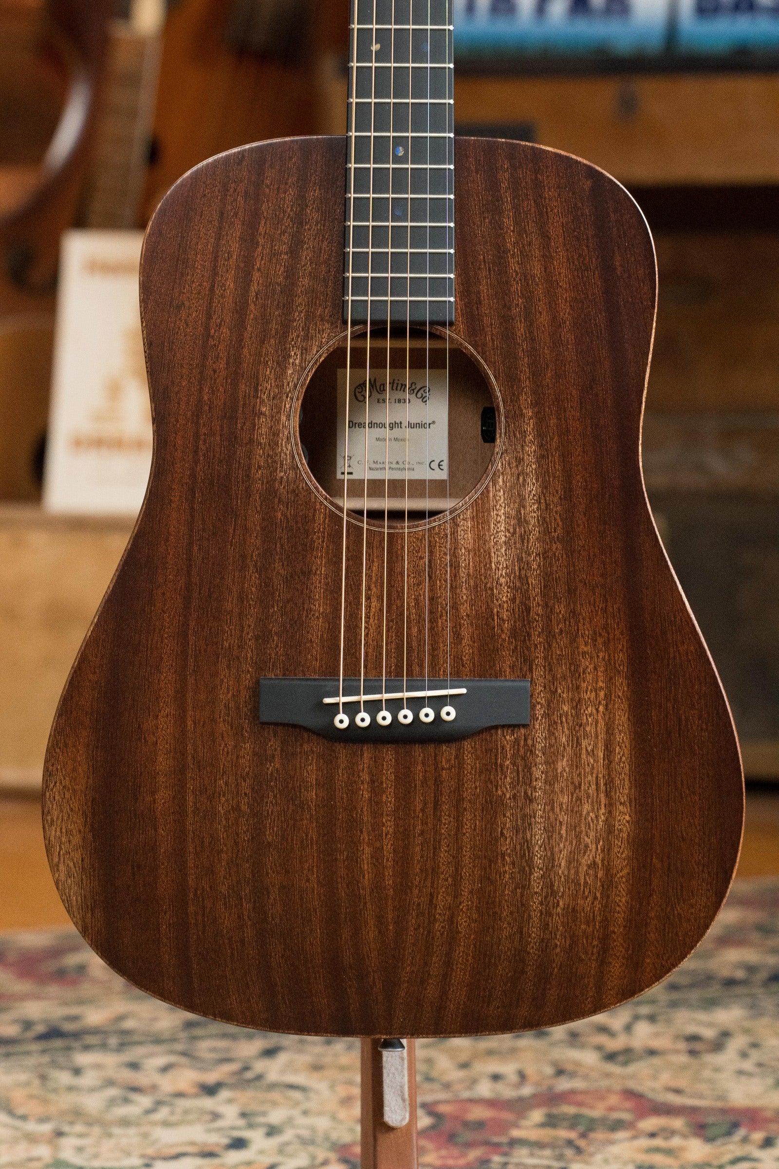 *New 2025 Model* Martin D Jr-E Streetmaster Spruce/Sapele Dreadnought Guitar w/Martin Electronics #1592