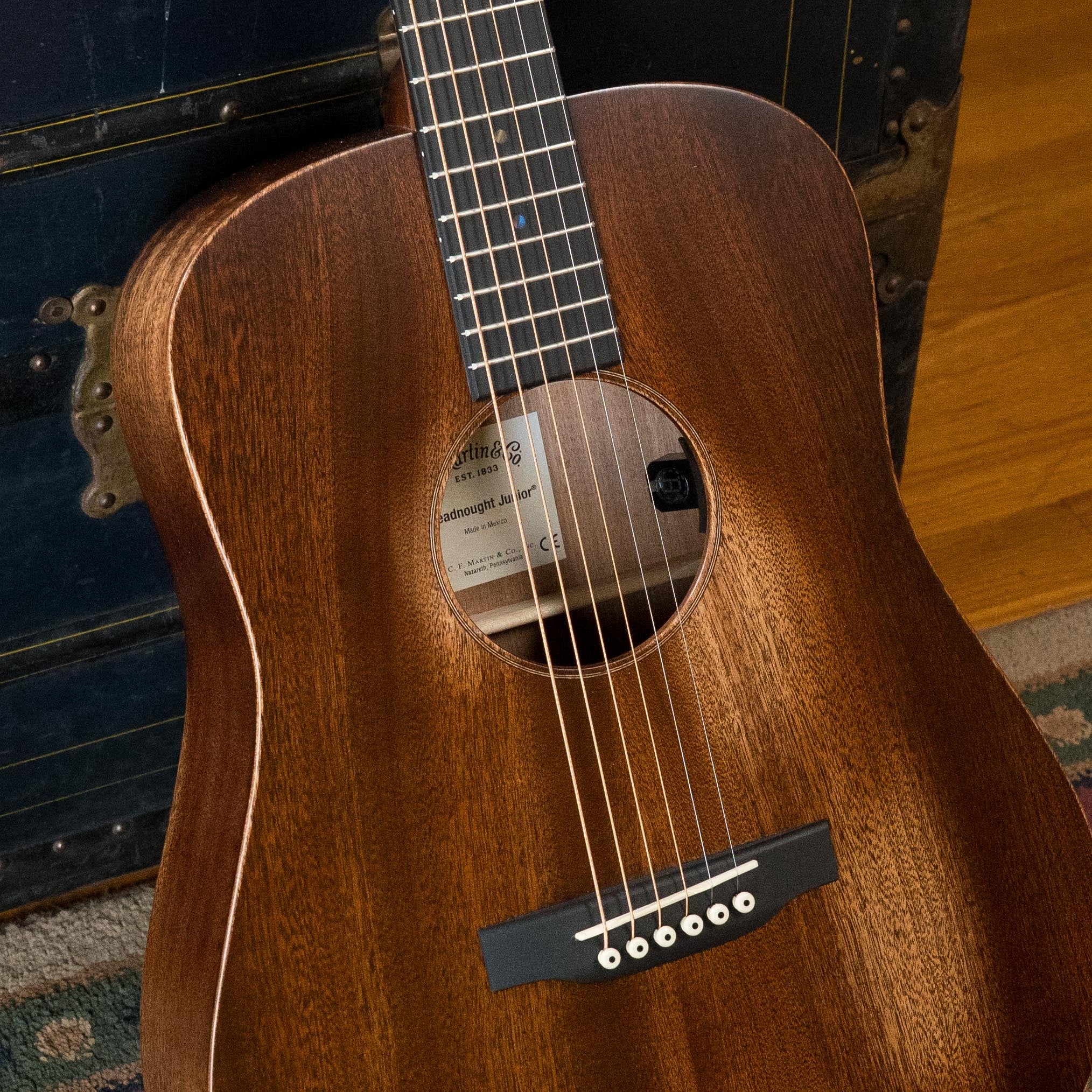*New 2025 Model* Martin D Jr-E Streetmaster Spruce/Sapele Dreadnought Guitar w/Martin Electronics #1601