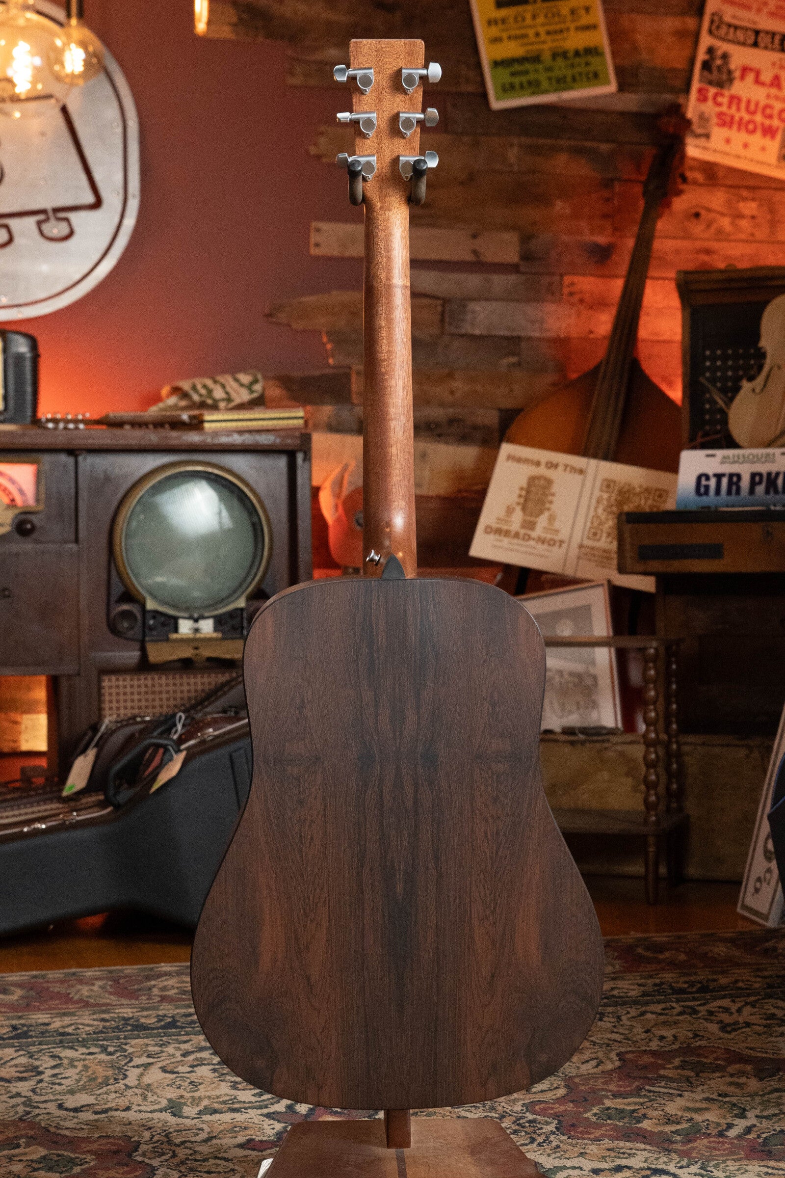 Martin D-X2E Sitka/HPL Brazilian Rosewood Dreadnought Guitar w/Martin E-1 Pickup #7868