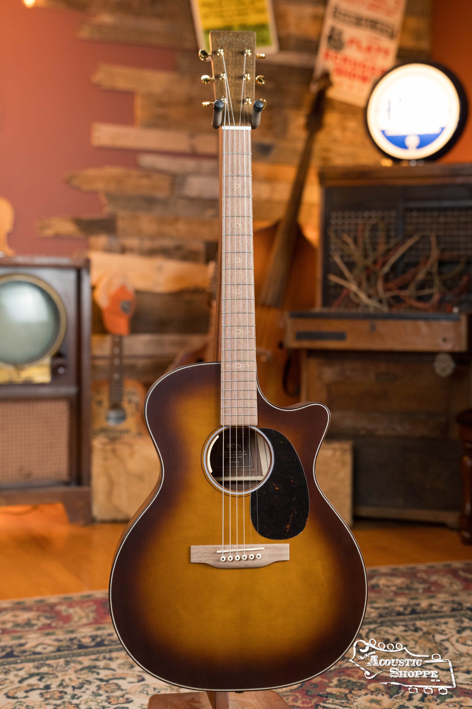 Martin GPCE Inception™ Spruce/Maple Grand Performance Amber Fade Sunburst Guitar w/LR Baggs Pickup #4627