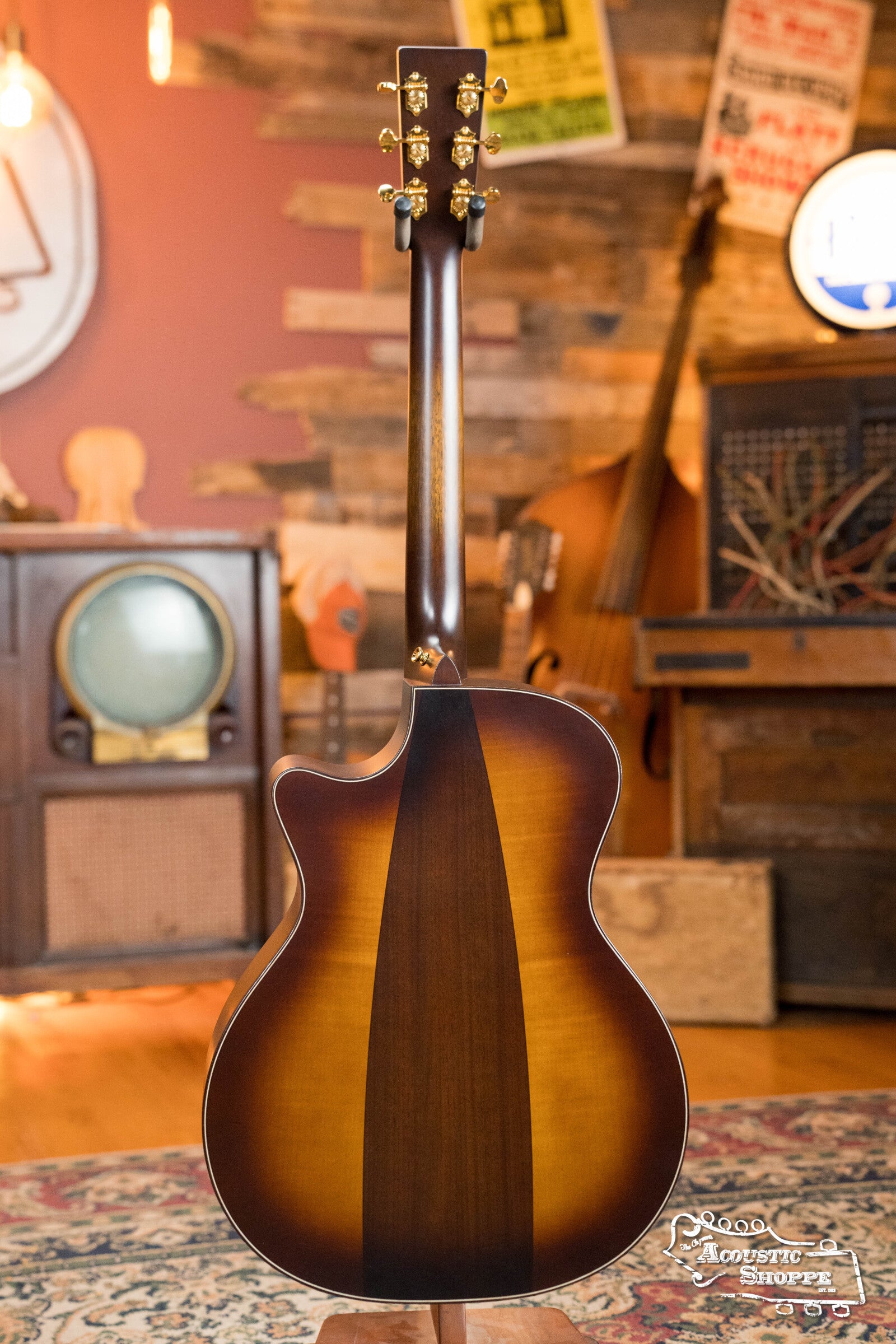 Martin GPCE Inception™ Spruce/Maple Grand Performance Amber Fade Sunburst Guitar w/LR Baggs Pickup #4627