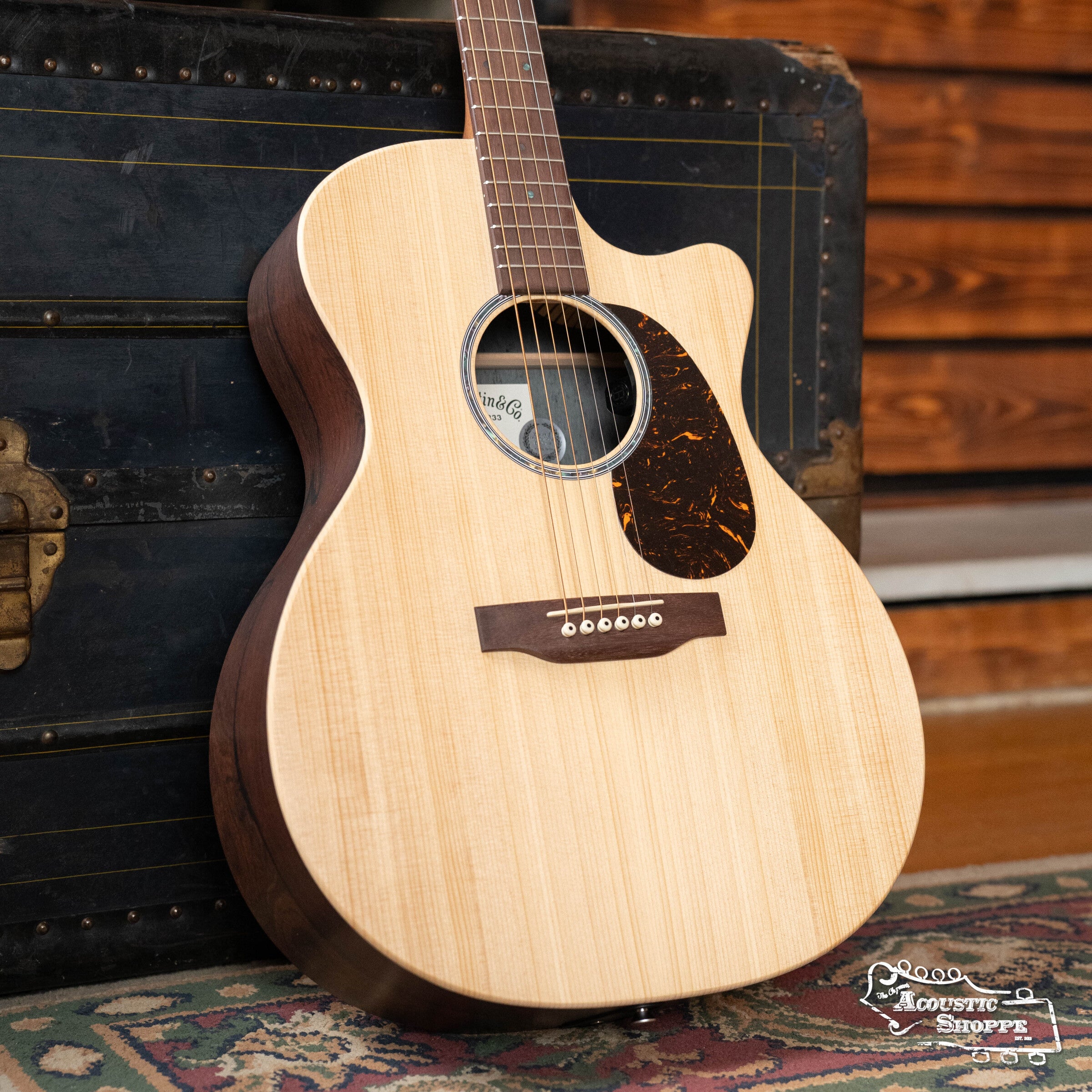 Martin GPC-X2E Spruce/Cocobolo Grand Performance Cutaway Guitar w/Fishman Pickup #5228