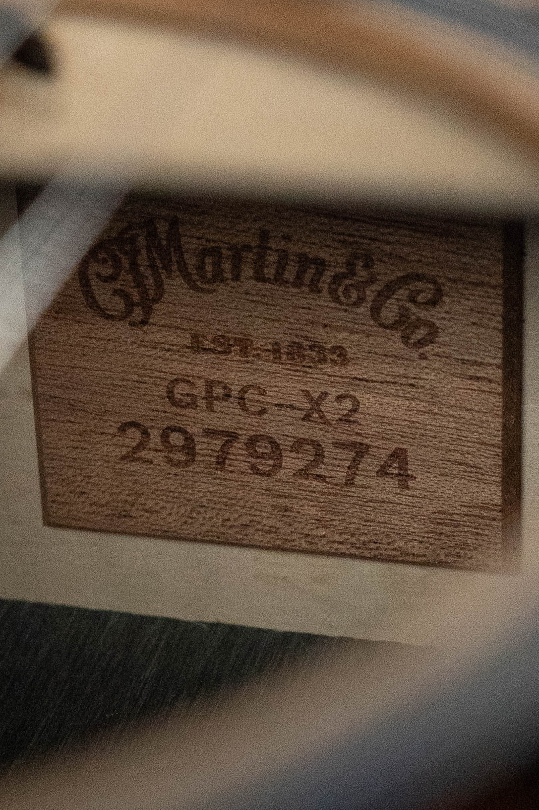 Martin GPC-X2E Spruce/Cocobolo Grand Performance Cutaway Guitar w/Fishman Pickup #9274