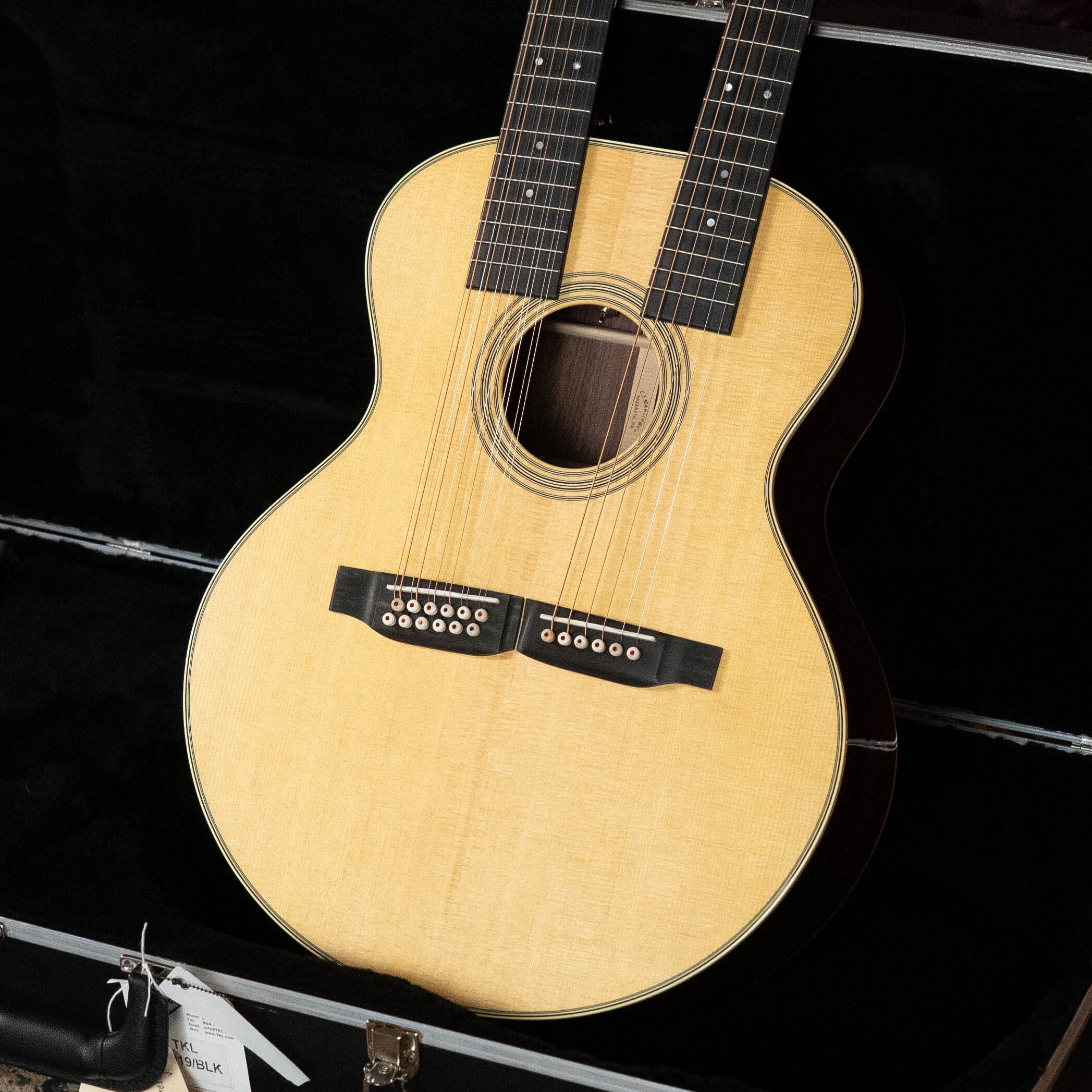Martin Grand J-28E DN Spruce/Rosewood Double Neck Jumbo Guitar w/Fishman Pickup #3046