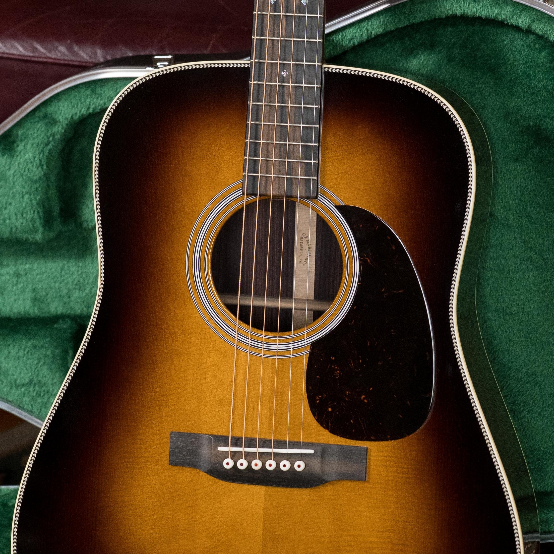 Martin HD-28 1935 Sunburst Spruce/East Indian Rosewood Dreadnought Acoustic Guitar #4996
