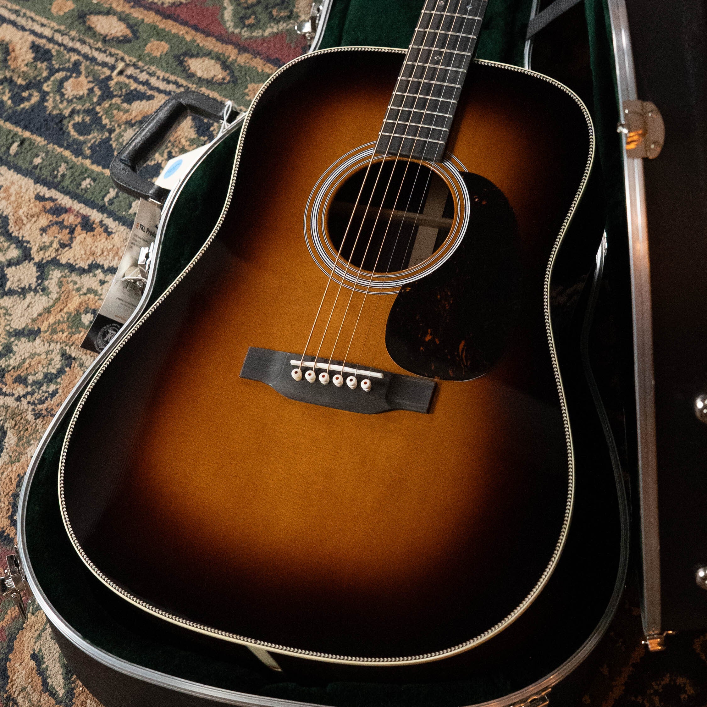 Martin HD-28 1935 Sunburst Spruce/East Indian Rosewood Dreadnought Acoustic Guitar #9846