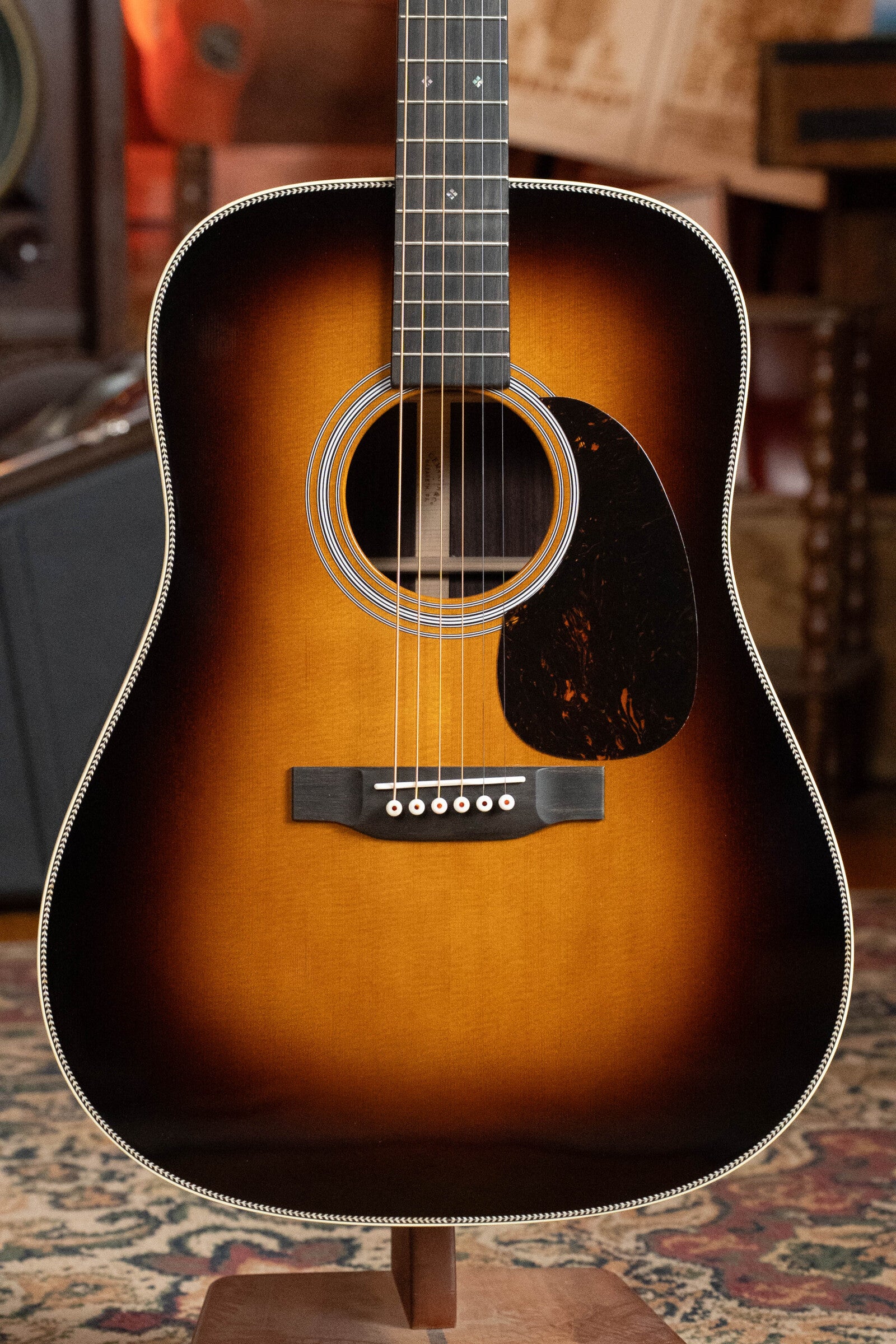 Martin HD-28 1935 Sunburst Spruce/East Indian Rosewood Dreadnought Acoustic Guitar #9846