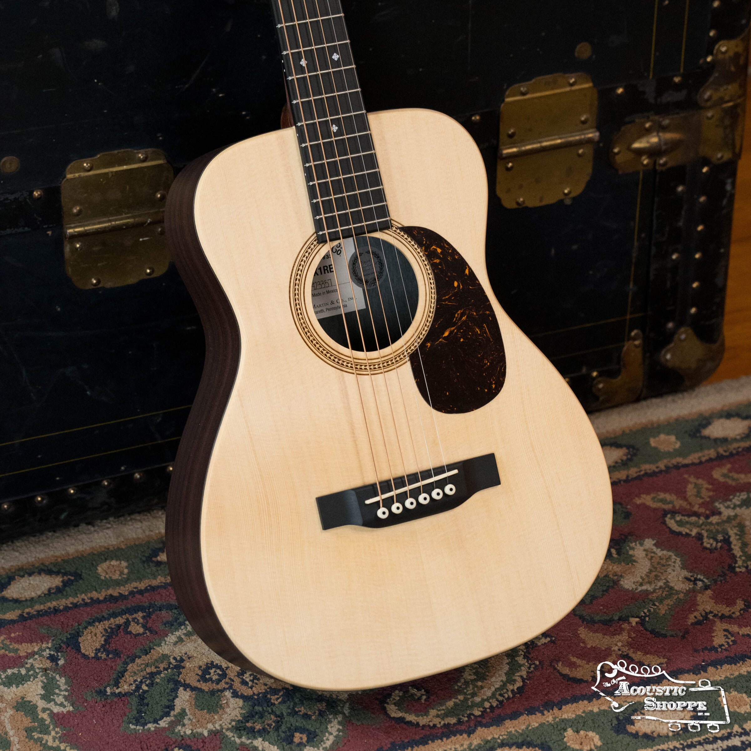 Martin LX1R Little Martin Spruce/HPL Rosewood Travel Guitar w/Fishman Pickup #3357