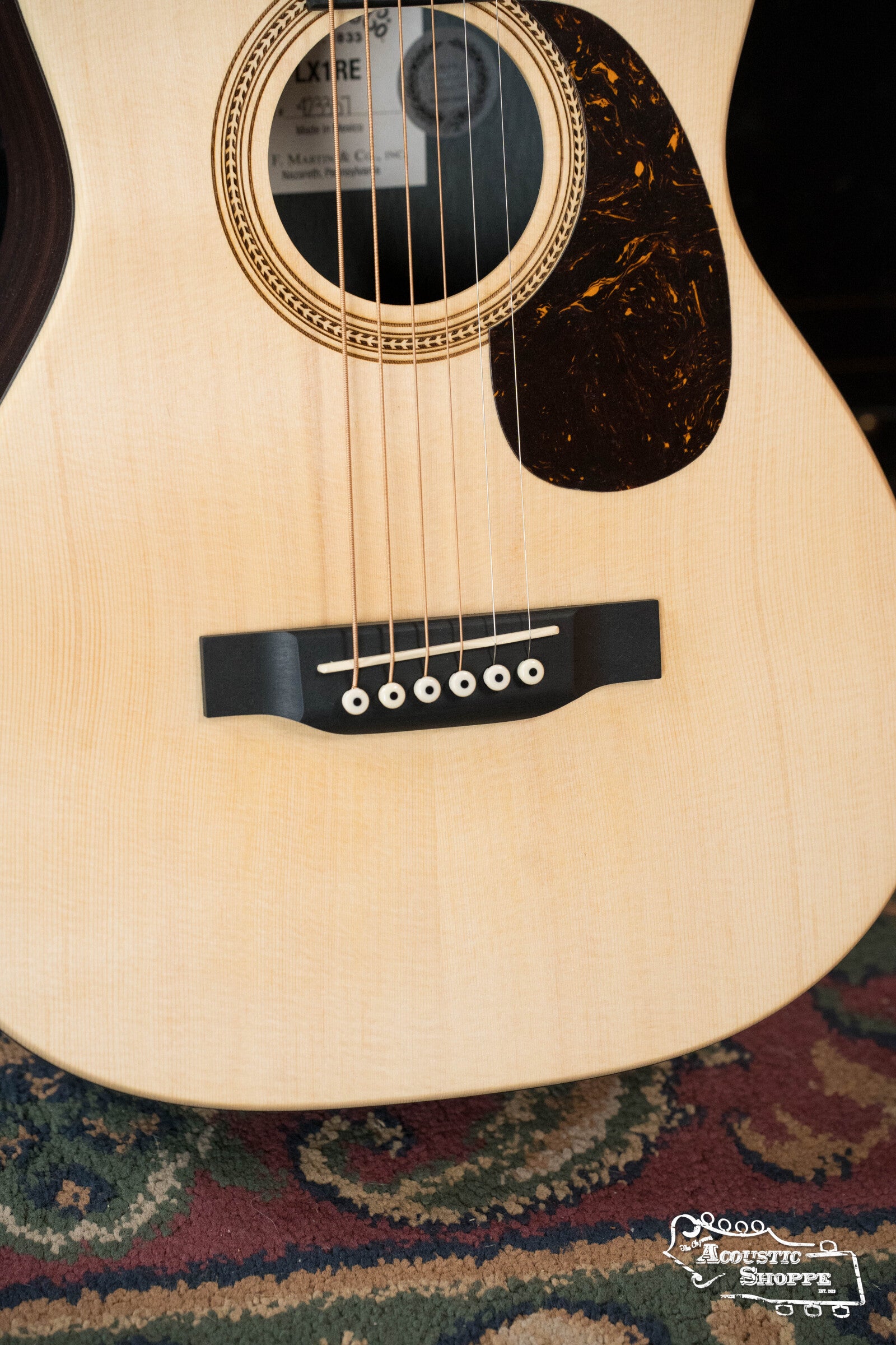 Martin LX1R Little Martin Spruce/HPL Rosewood Travel Guitar w/Fishman Pickup #3357