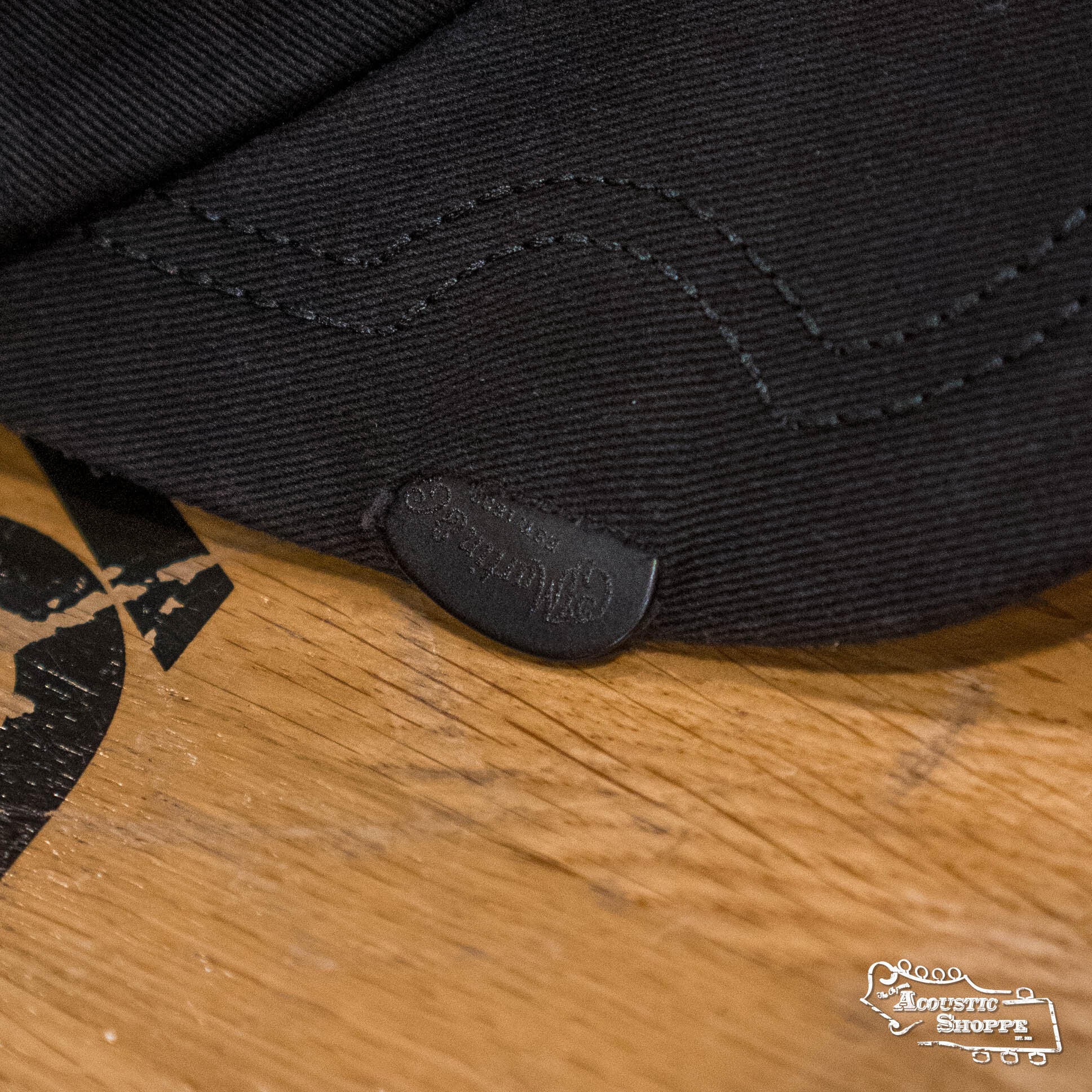 Martin Logo All Solid Pick-Holder Hat - Black w/Black Logo