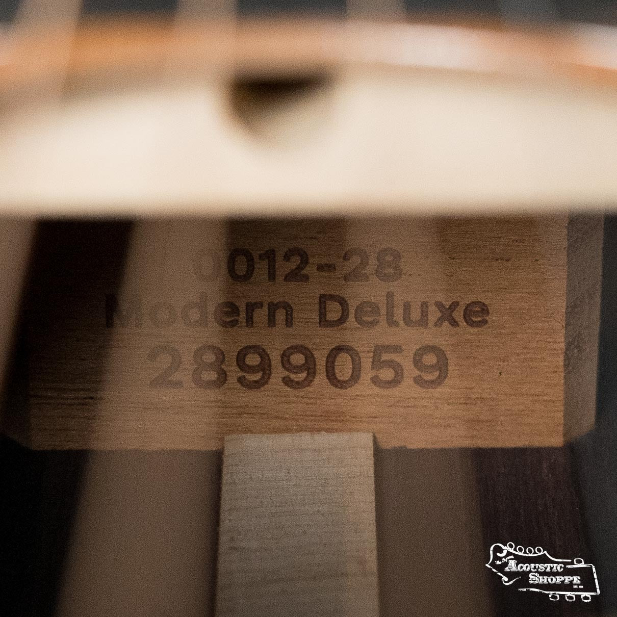 Martin OO12-28 Modern Deluxe VTS Spruce/East Indian Rosewood OO Acoustic Guitar #9059