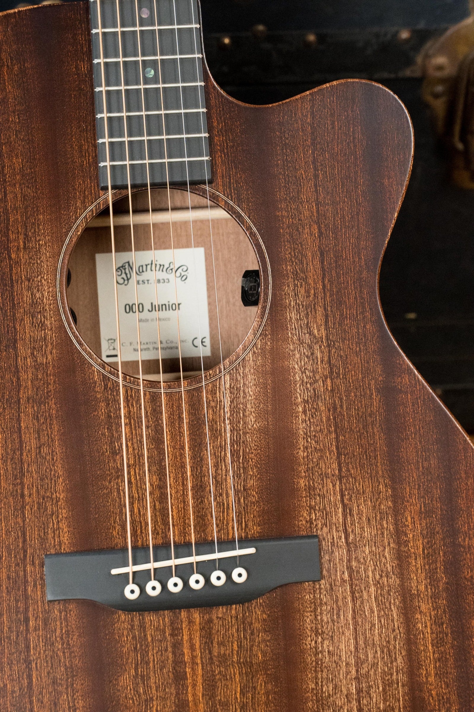 *New 2025 Model* Martin OOOC JR-E StreetMaster Spruce/Sapele OOO Cutaway Guitar w/Electronics #8053