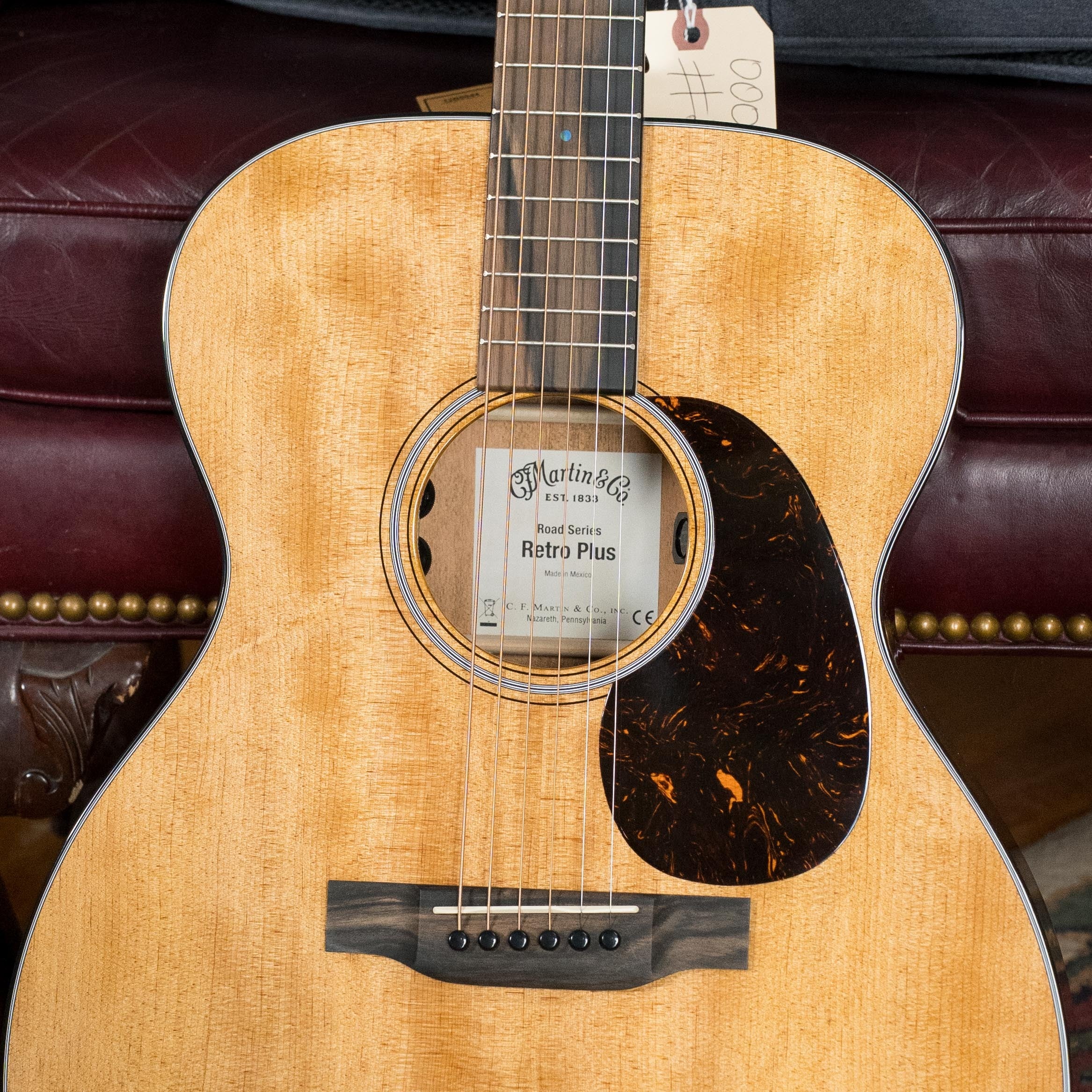 *New 2025 Model* Martin OOOE Retro Plus Torrefied Spruce/Mahogany OOO Guitar w/Martin Electronics #8195