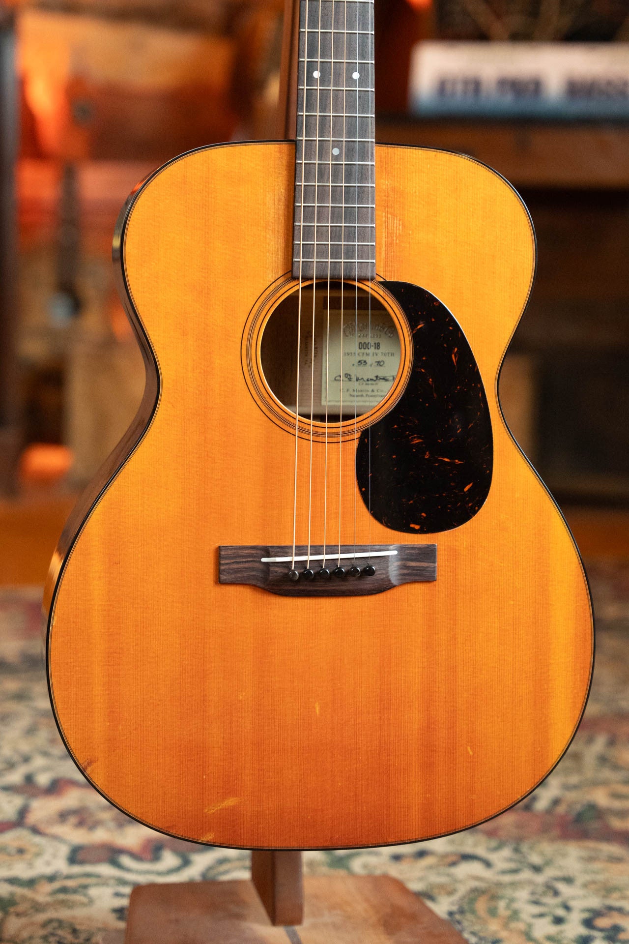 Martin OOO-18 1955 CFM IV 70th Birthday Spruce/Mahogany OOO Acoustic Guitar #6285