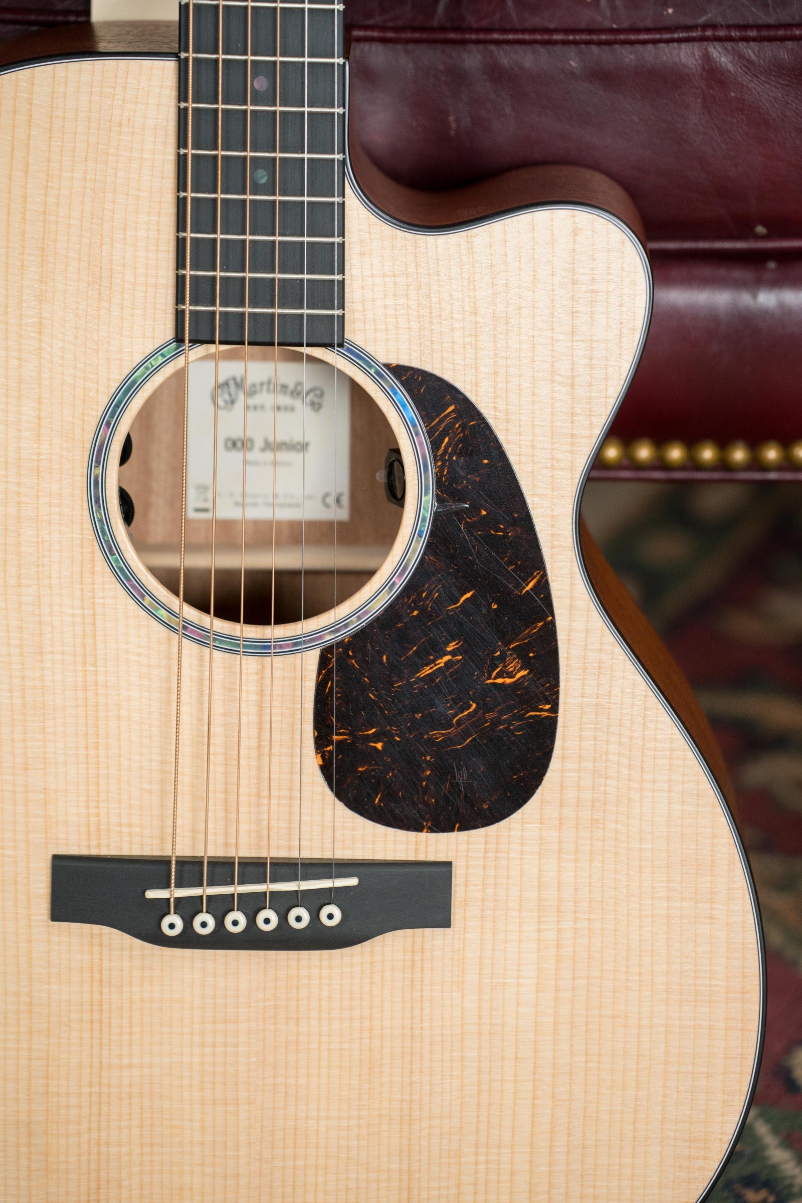 Martin OOO Jr CE Spruce/Sapele OOO Cutaway Guitar w/Martin Electronics #2507