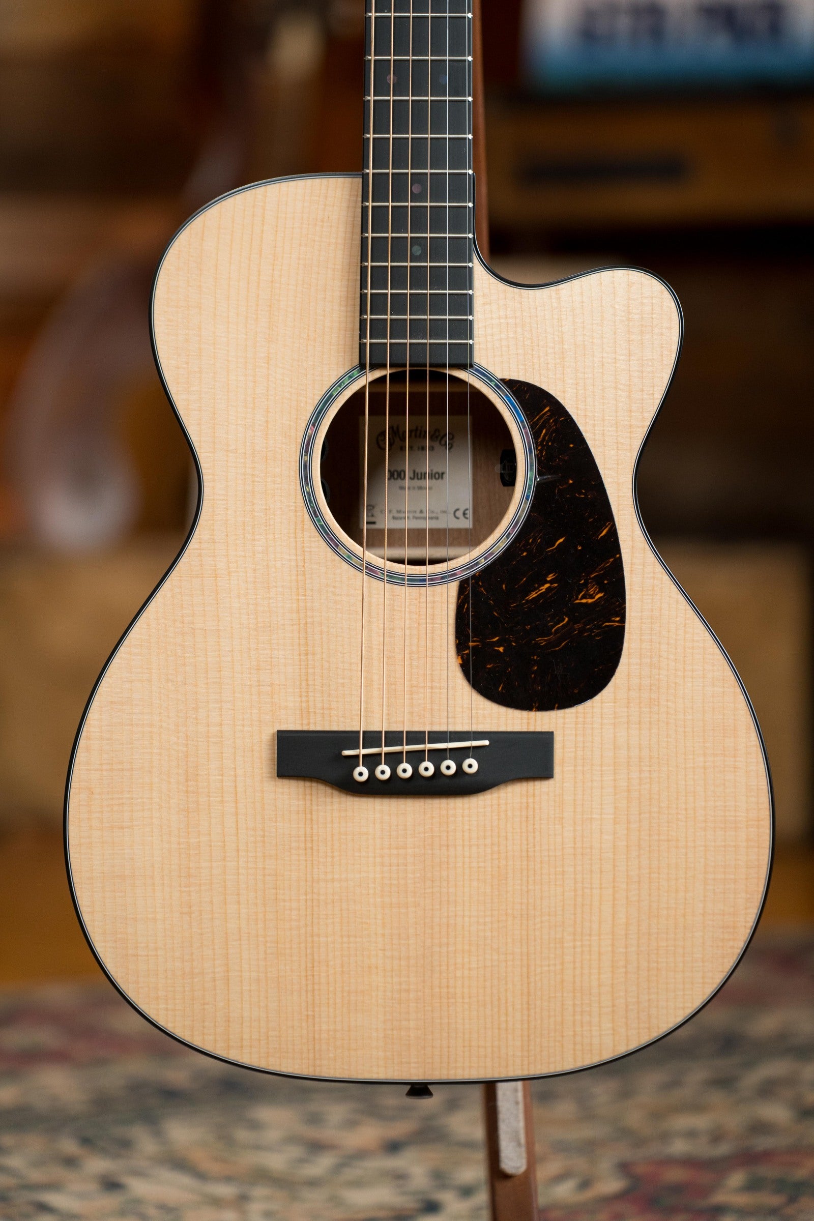 Martin OOO Jr CE Spruce/Sapele OOO Cutaway Guitar w/Martin Electronics #2507
