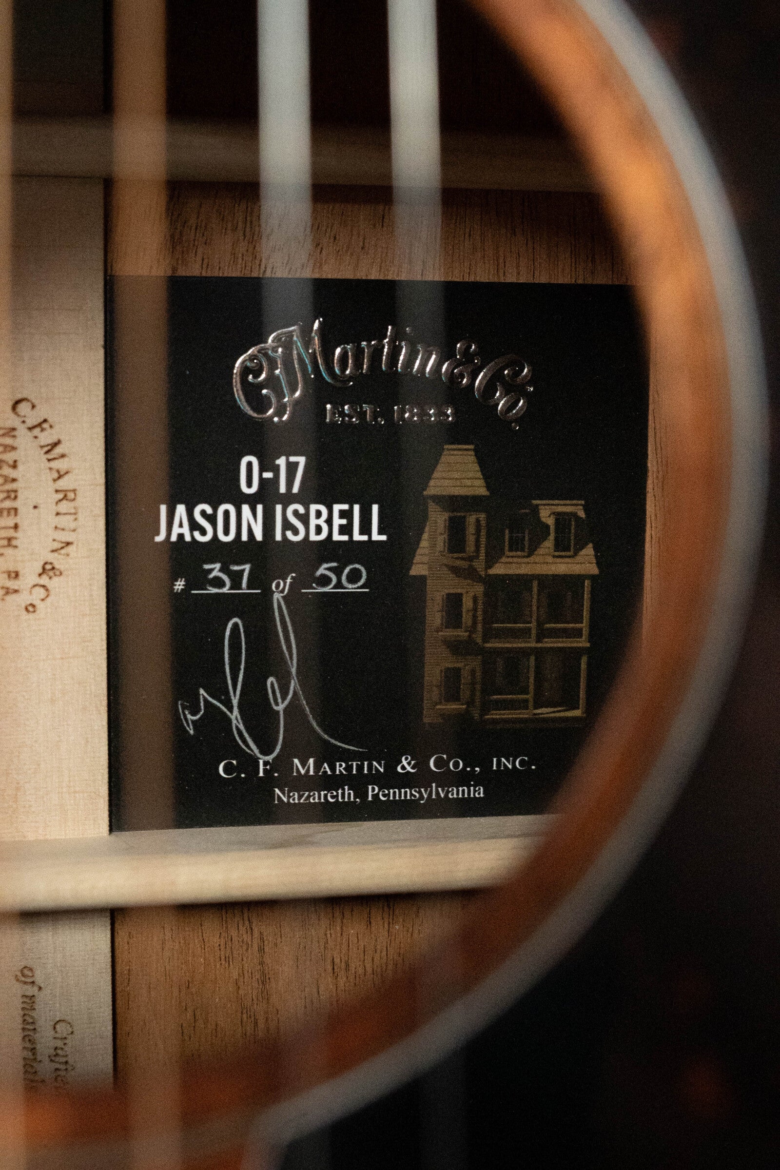 Martin O-17 Jason Isbell All Sinker Mahogany Single O Acoustic Guitar #4205