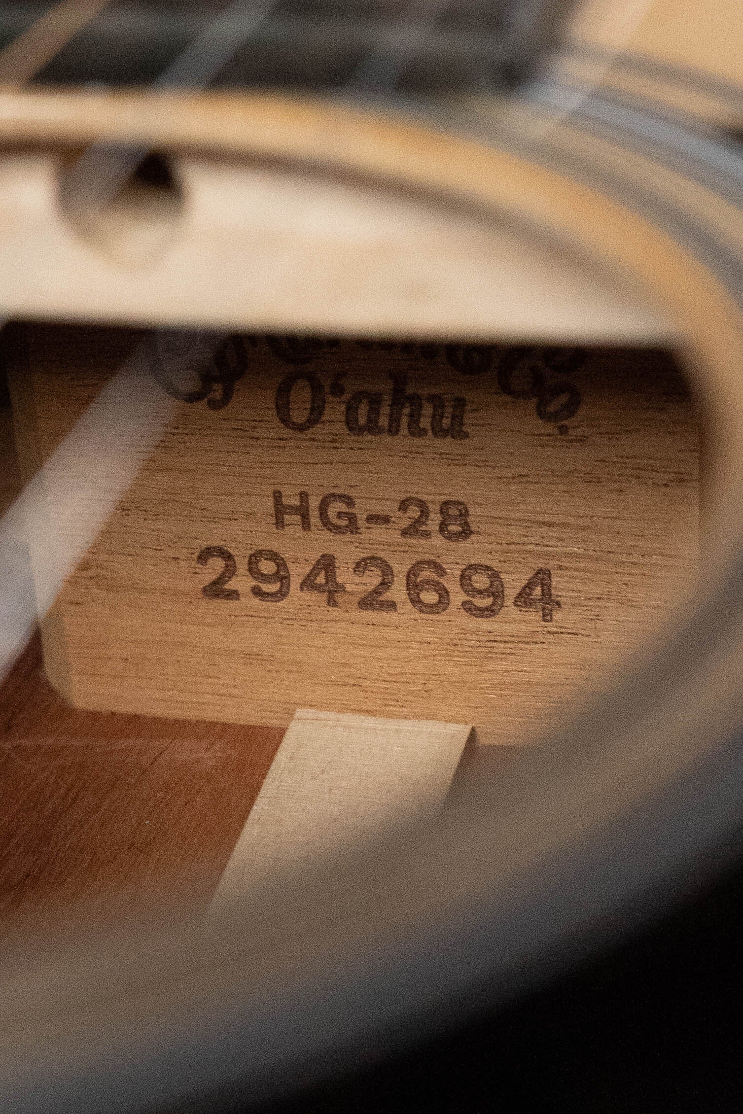 Martin O'ahu HG-28 Spruce/Koa Sloped Shoulder HG Acoustic Guitar #2694